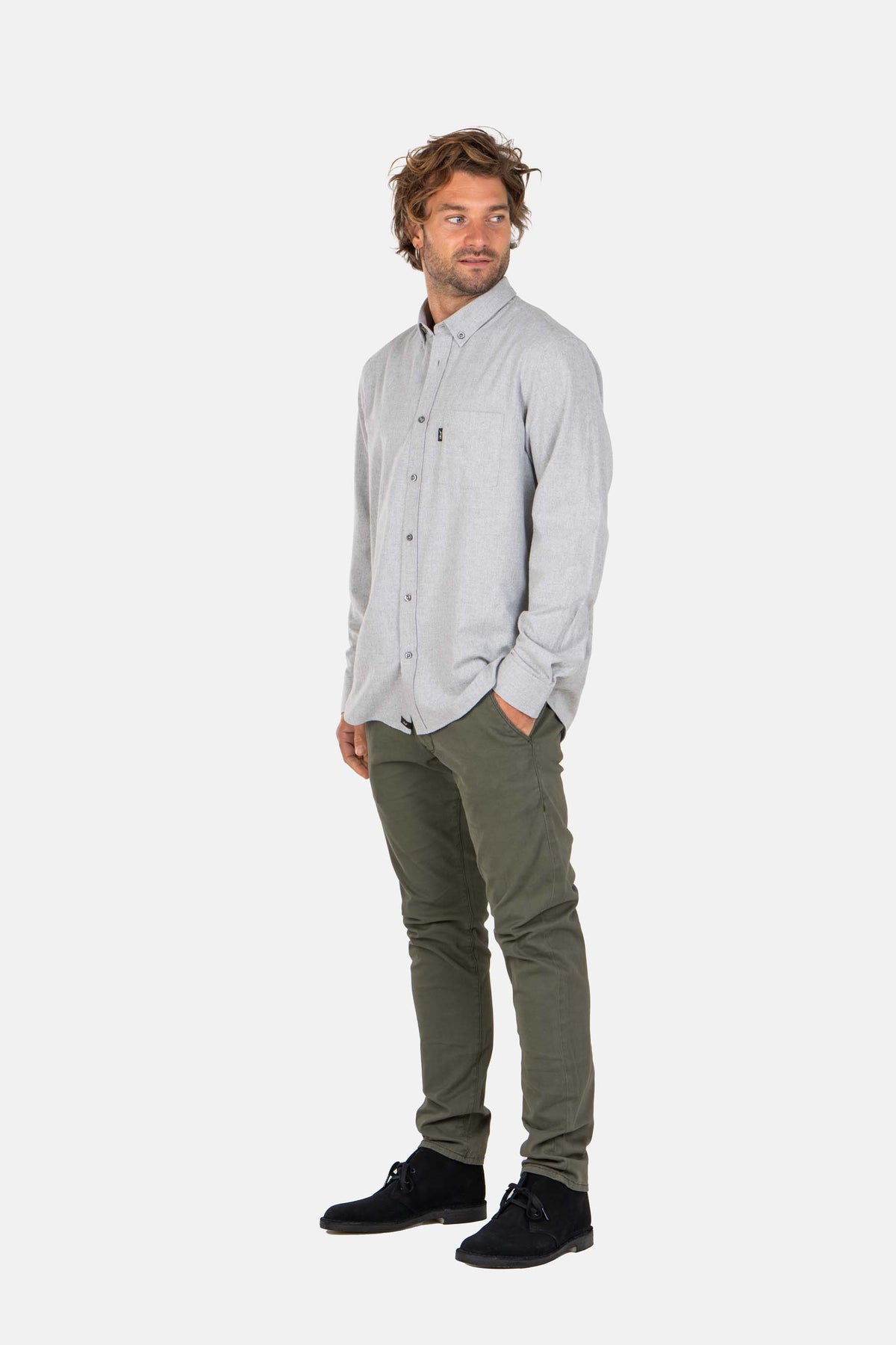 Flex Tapered Chino Olive