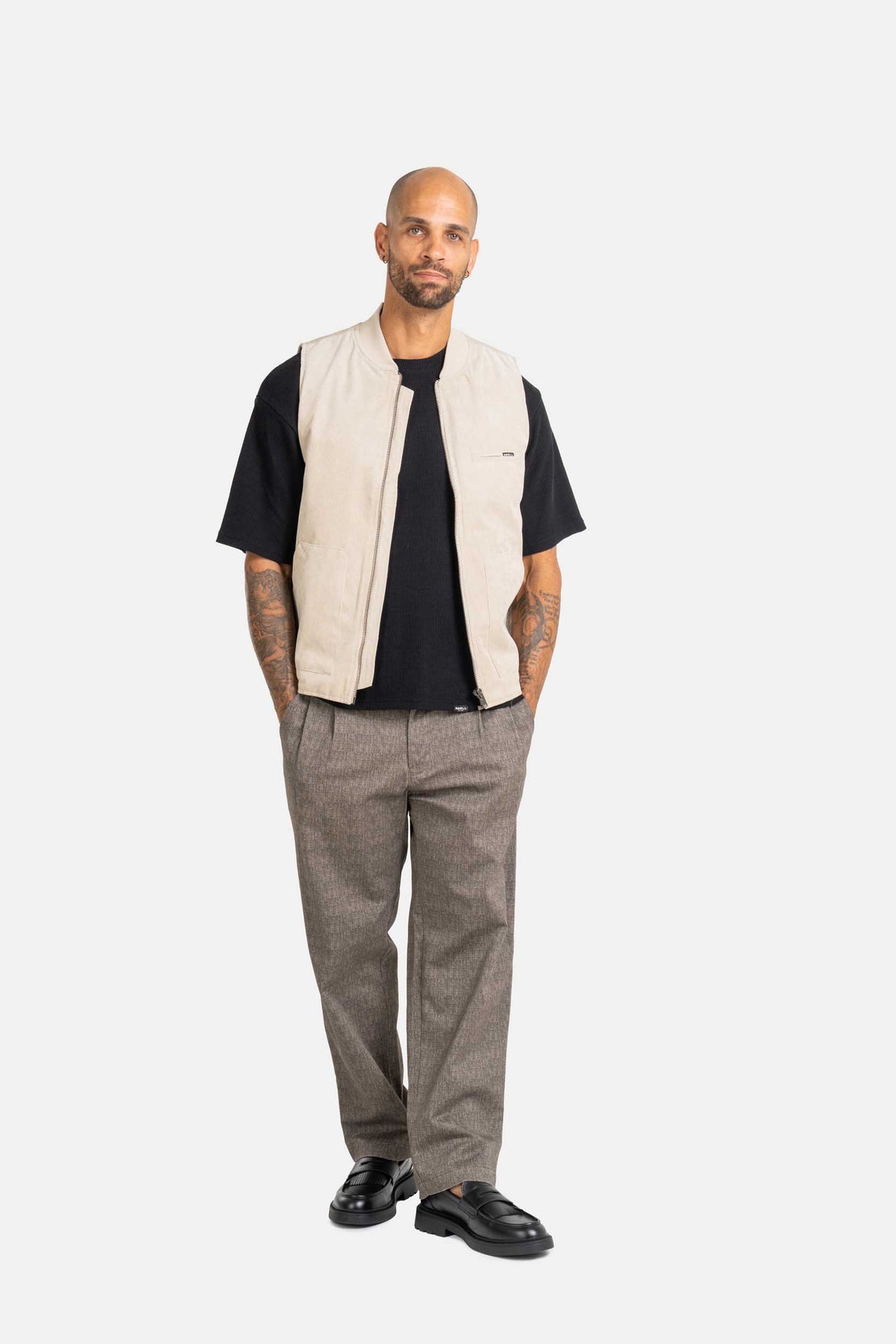 Bowie Chino Mono Check