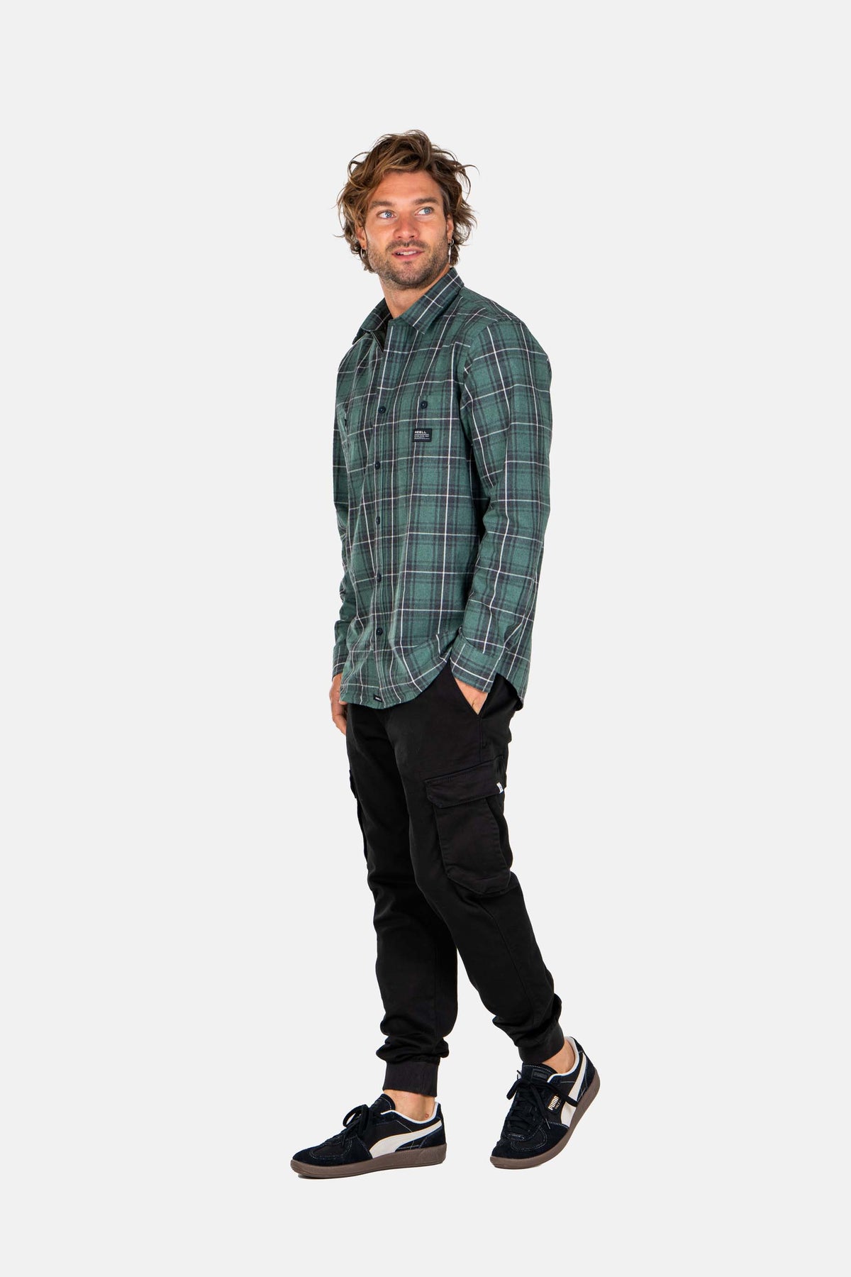 Reflex Rib Cargo Black