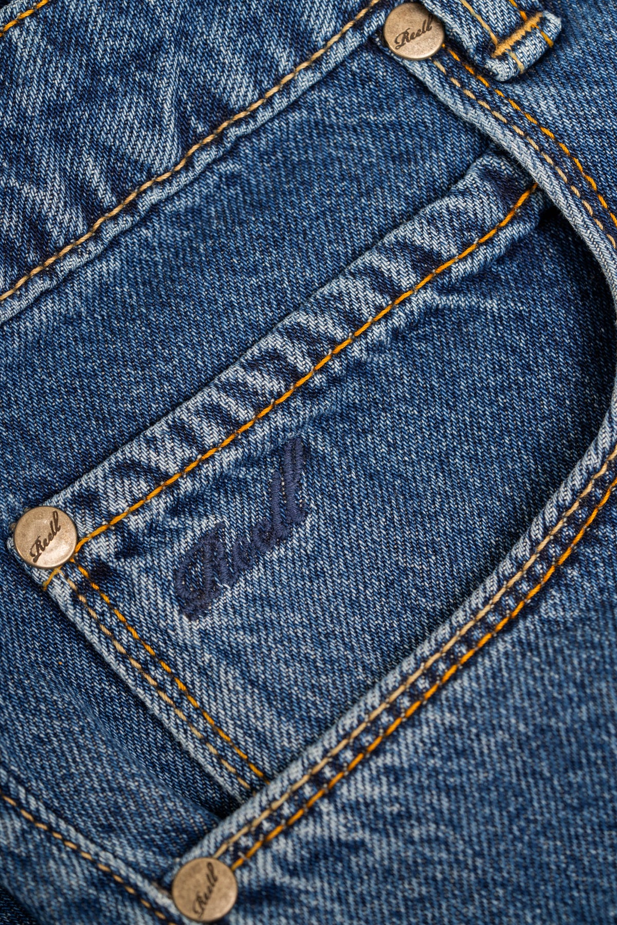 Rafter Short 2 Mid Blue Wash