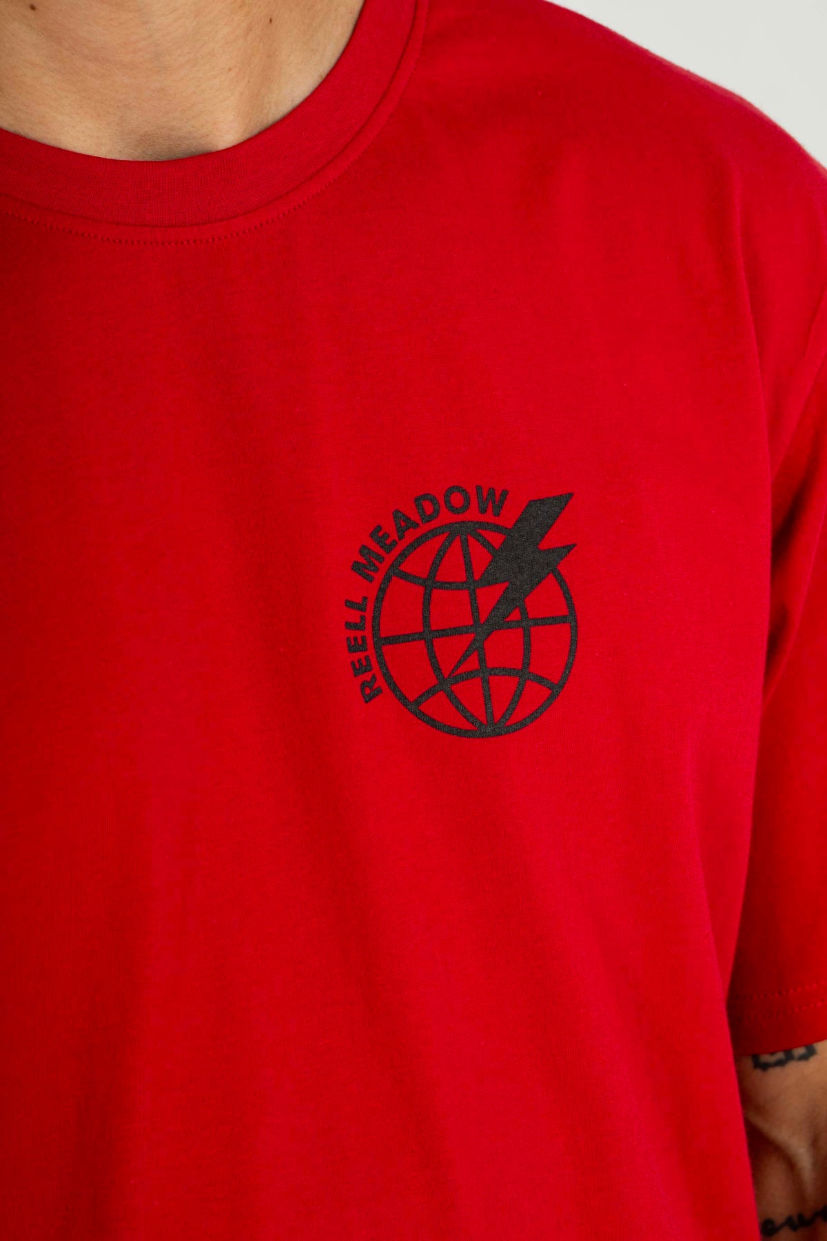 Meadow Logo T-Shirt Chili Red