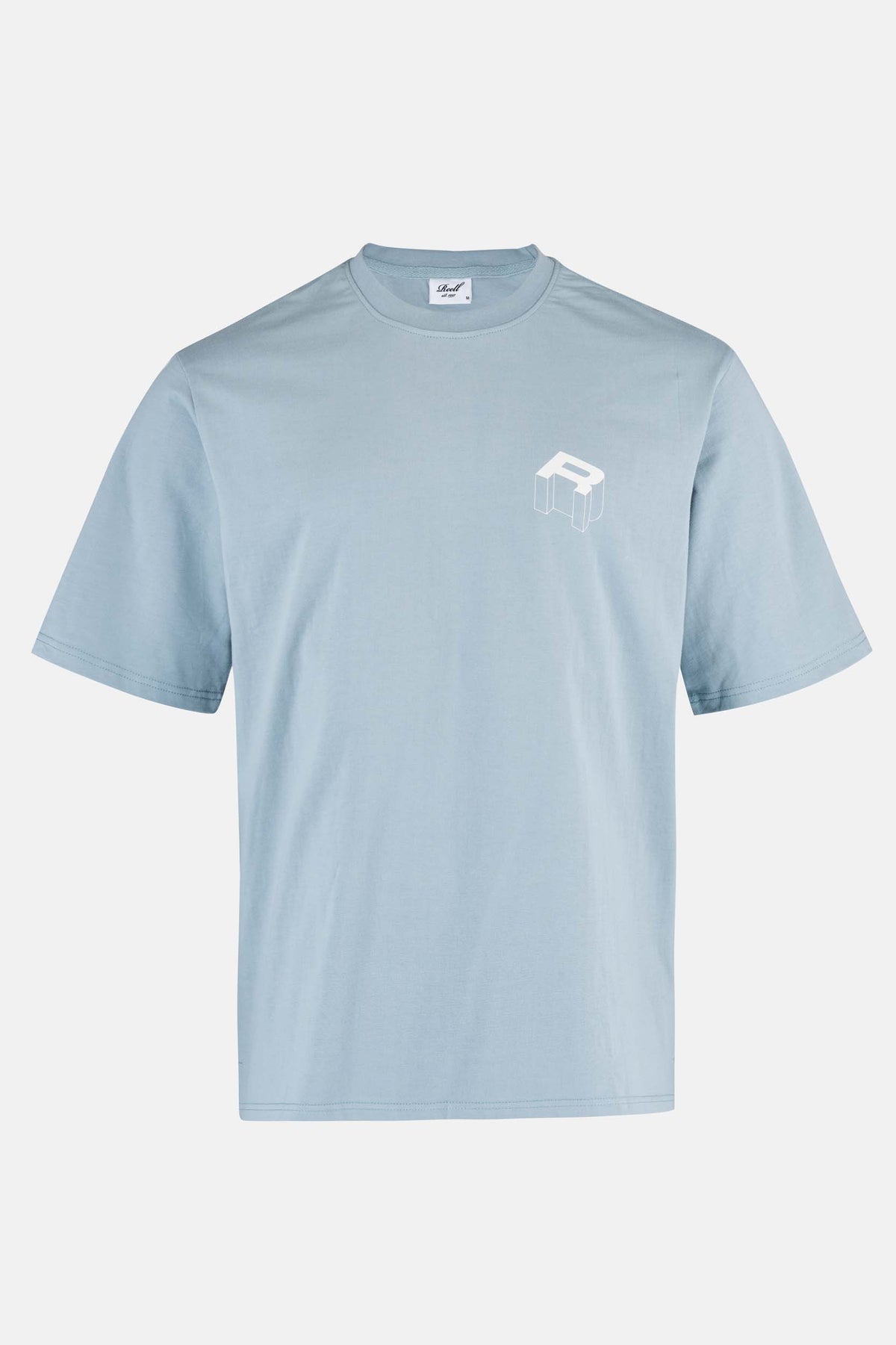 Block T-Shirt Lead Blue