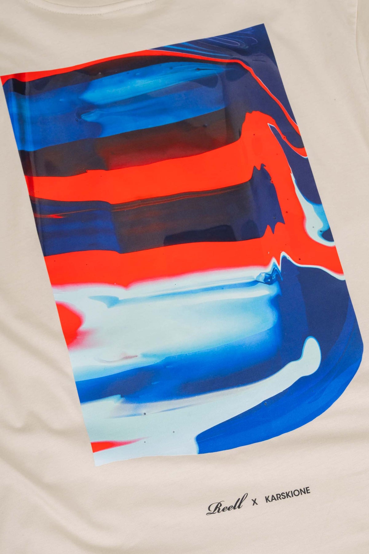 Reell x Karskione T-Shirt Oatmeal
