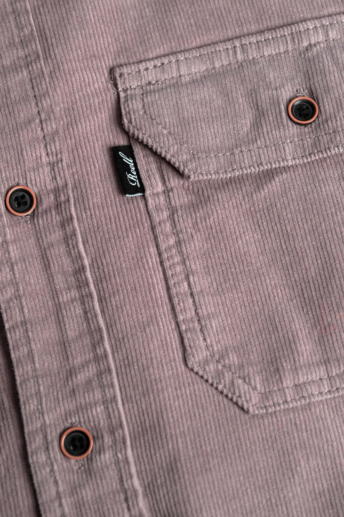 Dual Cord Shirt Grey Purple