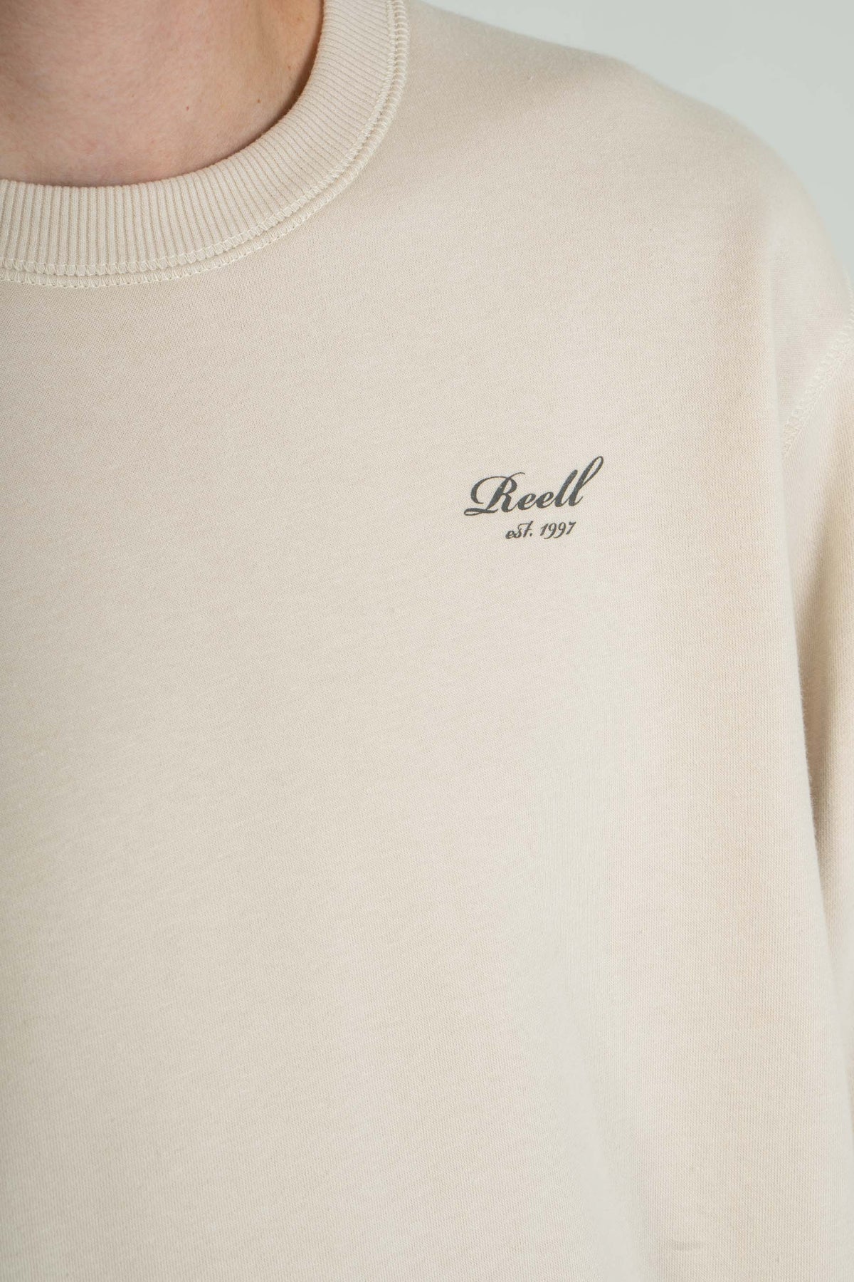 Staple Logo Crewneck Dirty White