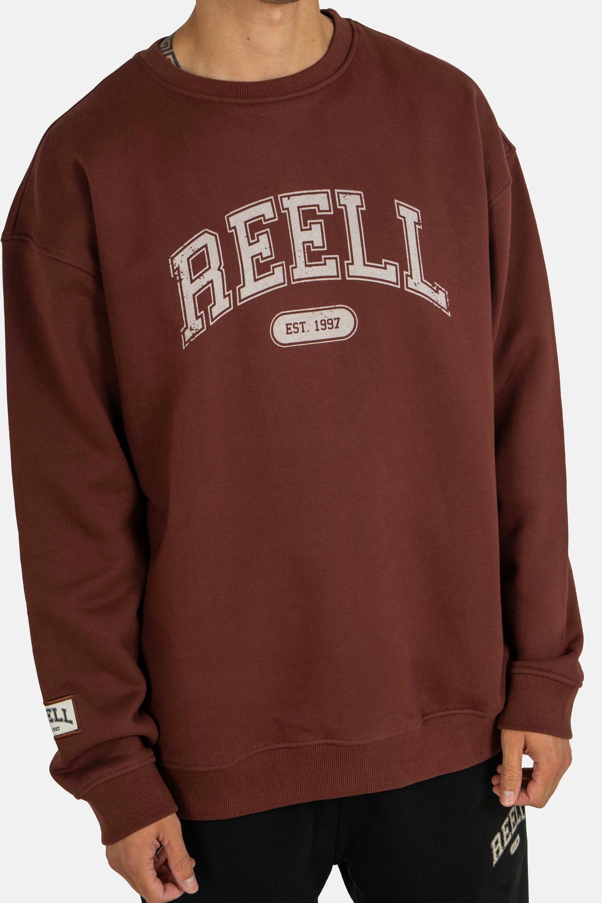 Team Crewneck Dark Cherry