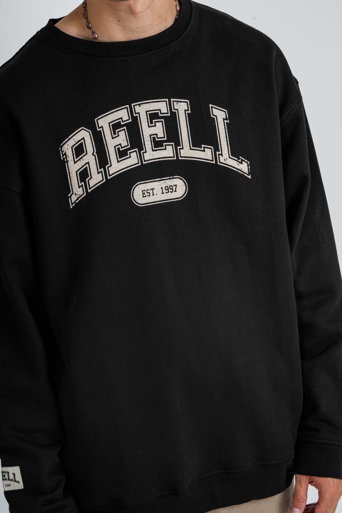 Team Crewneck Deep Black