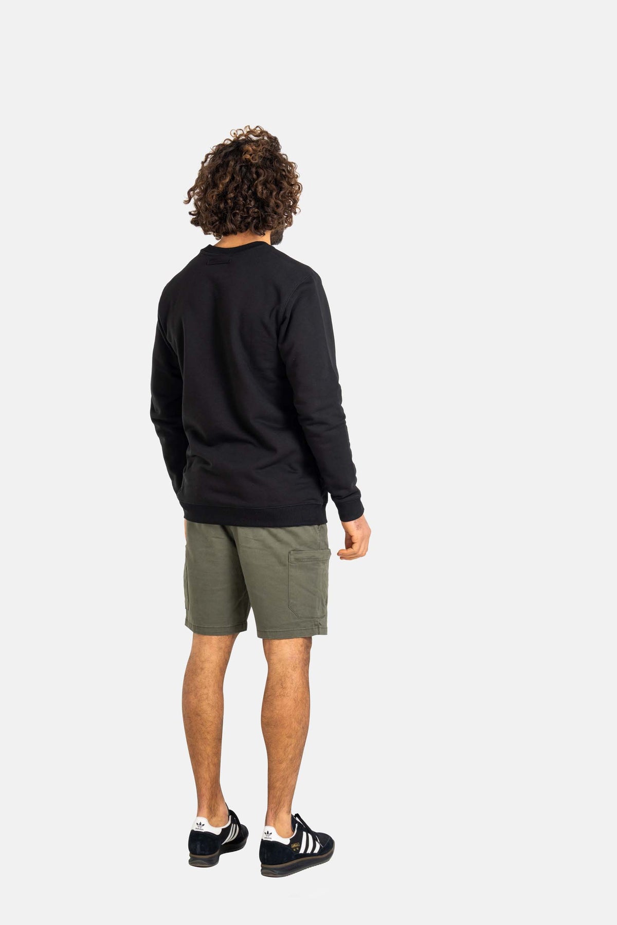 Staple Terry Crewneck CO Deep Black