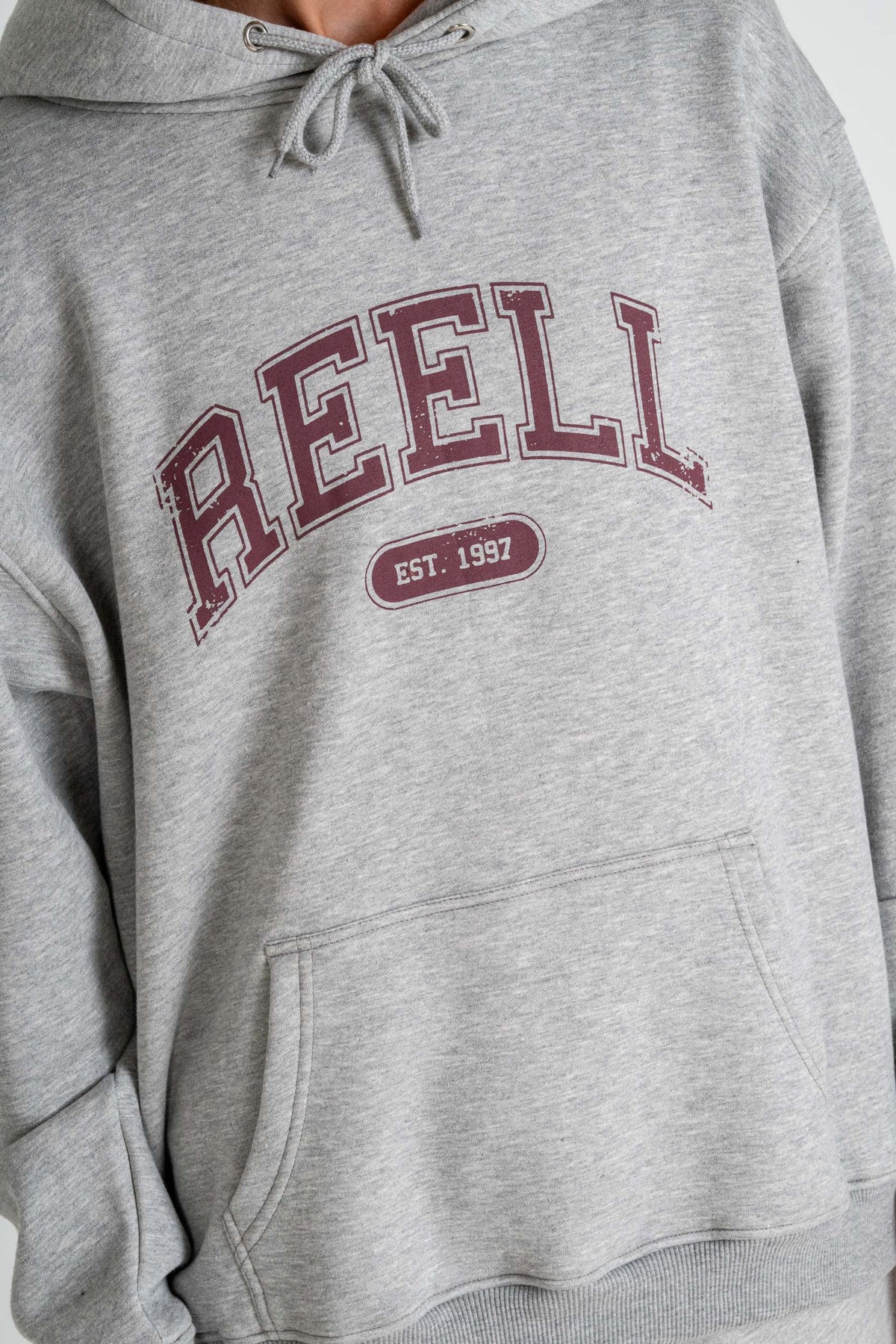 Team Hoodie Grey Melange