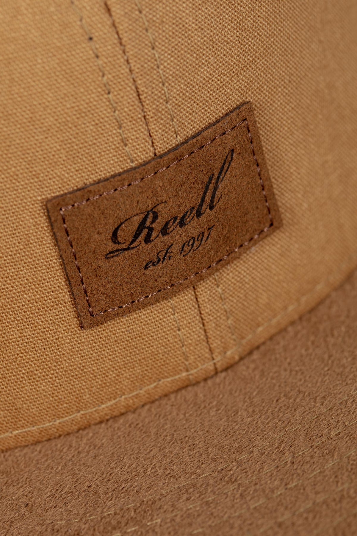 Suede Cap Ocre Brown