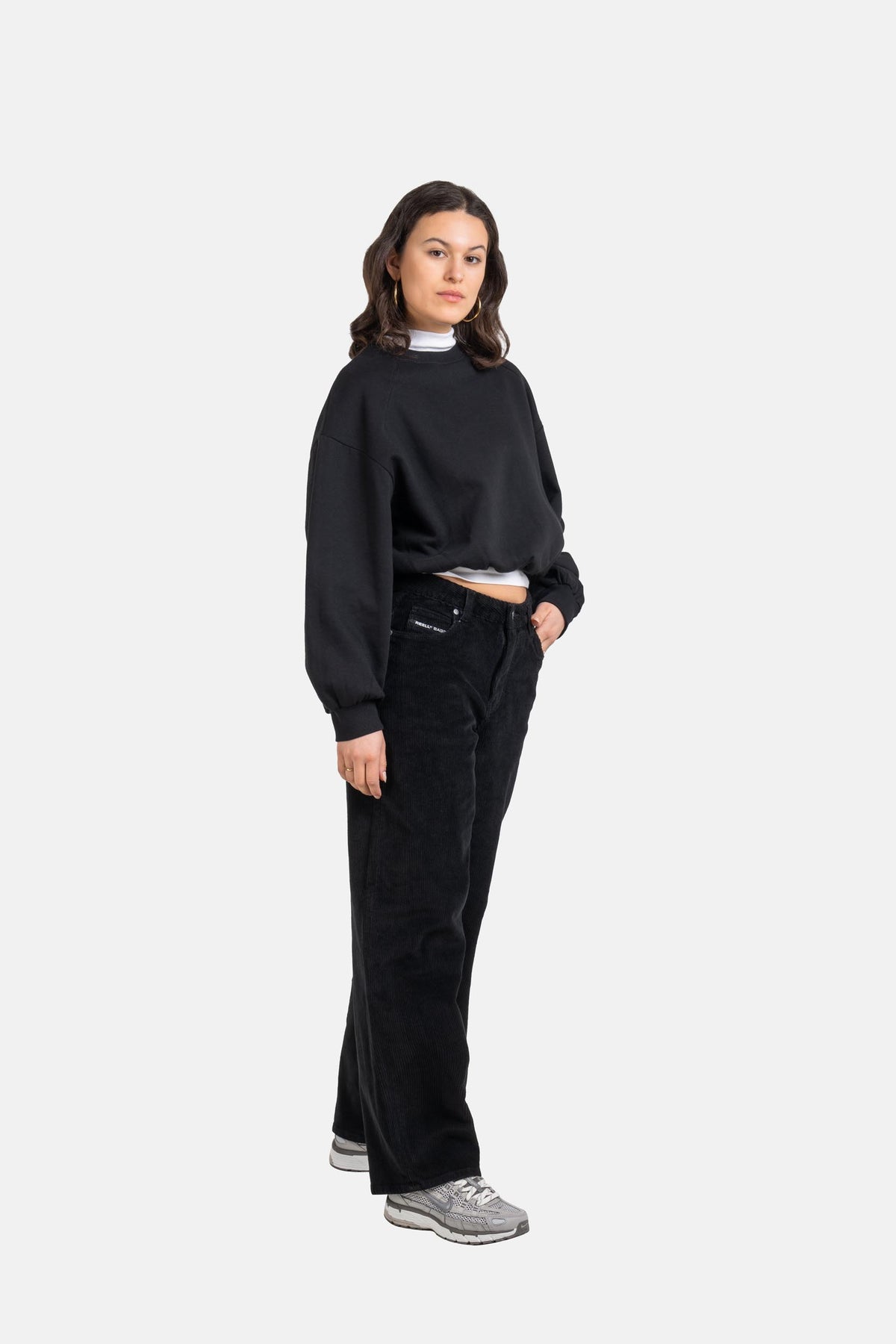 Women Chloé Baggy Black Cord