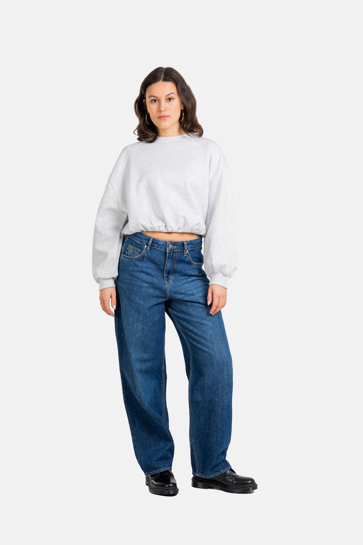 Women Chloé Baggy Mid Blue Stone