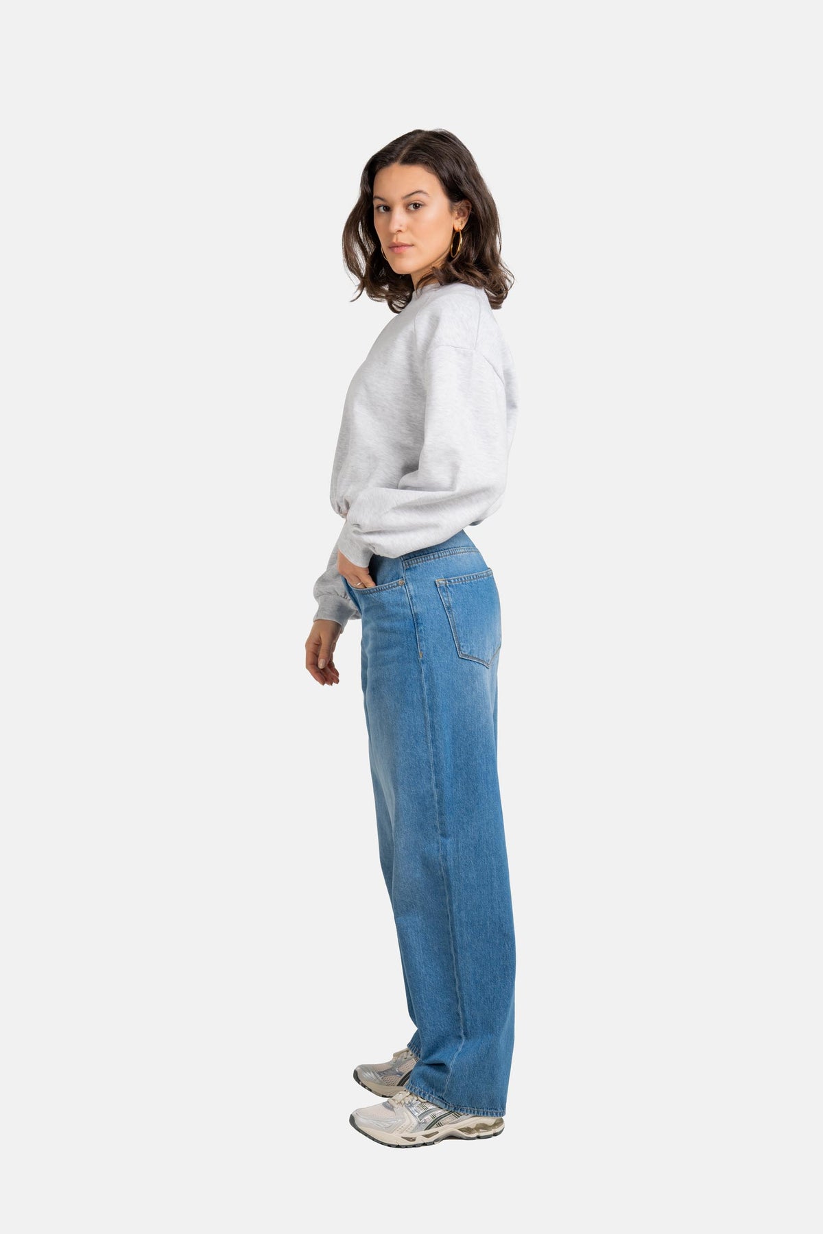 Women Chloé Baggy Sky Blue Stone