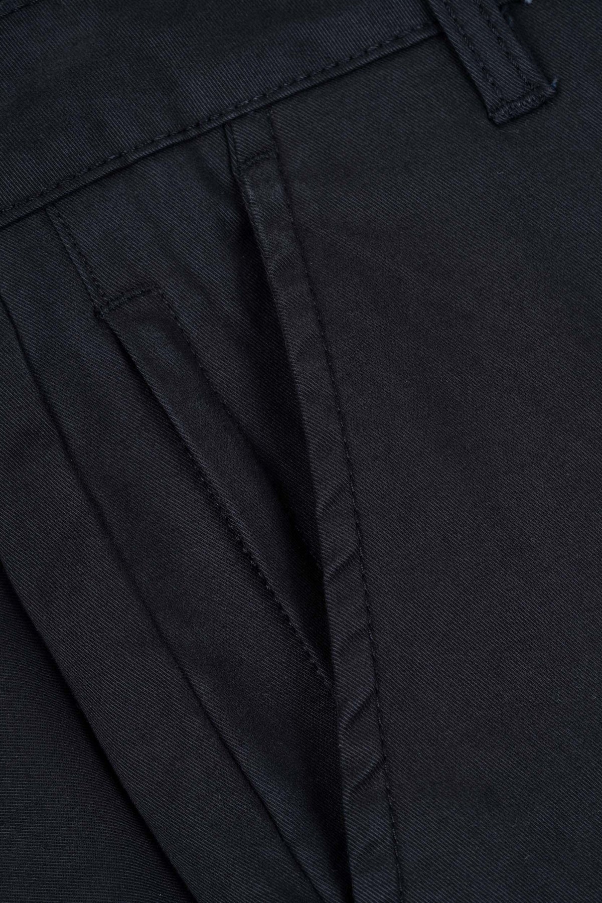 Straight Organic Chino (Pulse) Deep Black