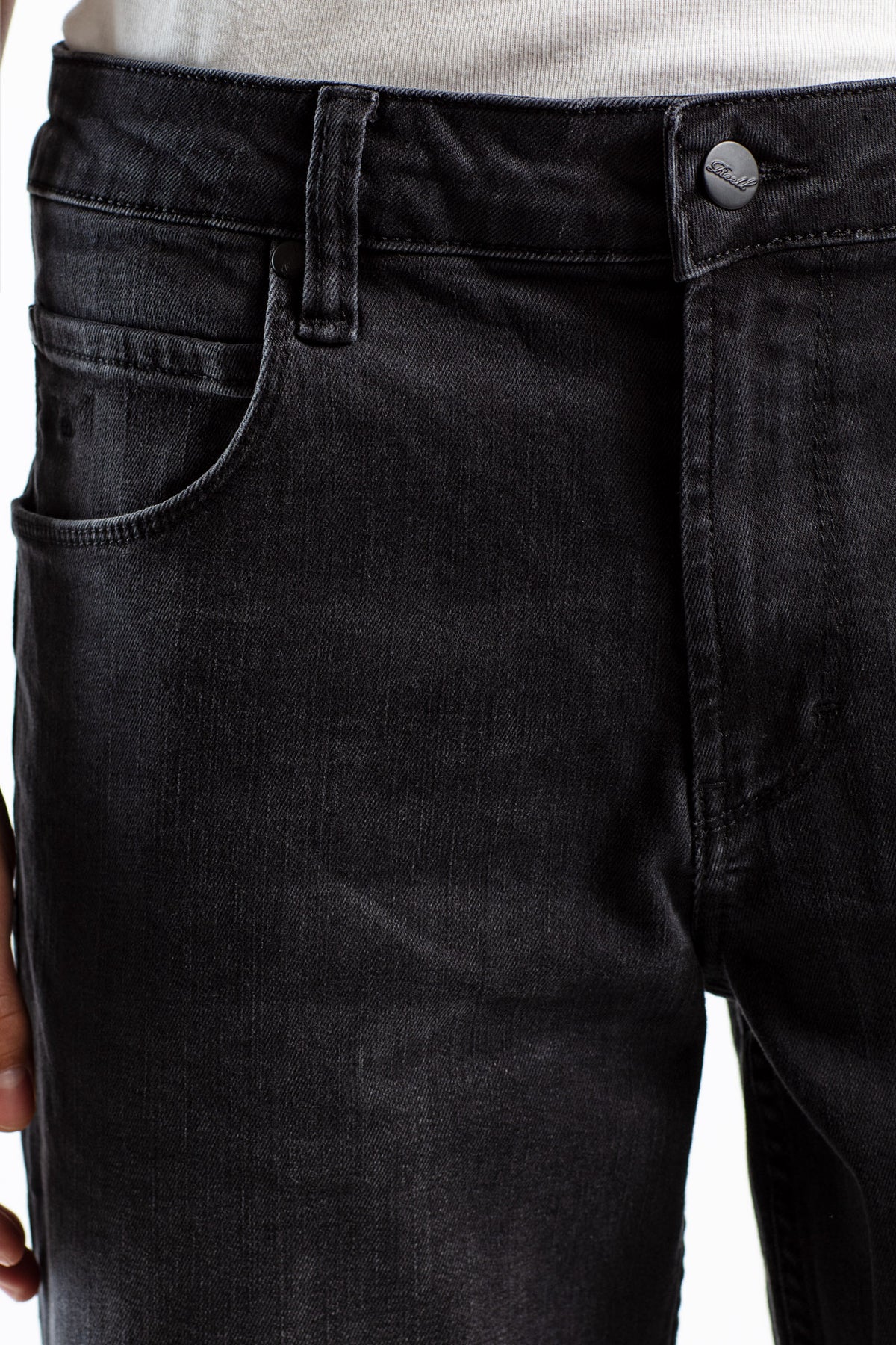 Rafter Short 2 Black Denim