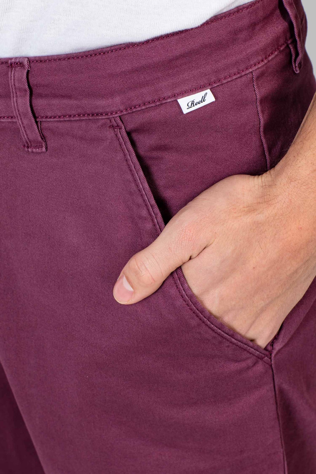 Flex Grip Chino Short Plum Purple