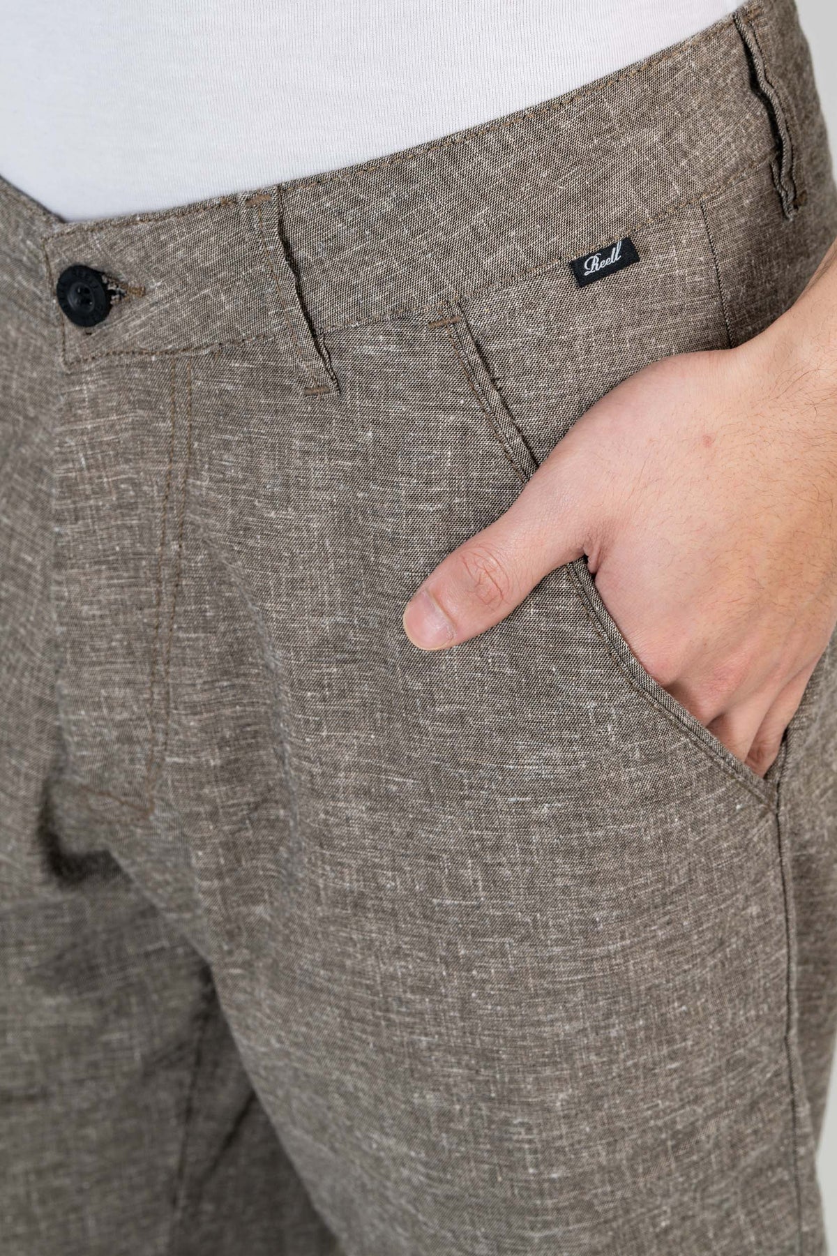 Flex Grip Chino Short Sand Linen