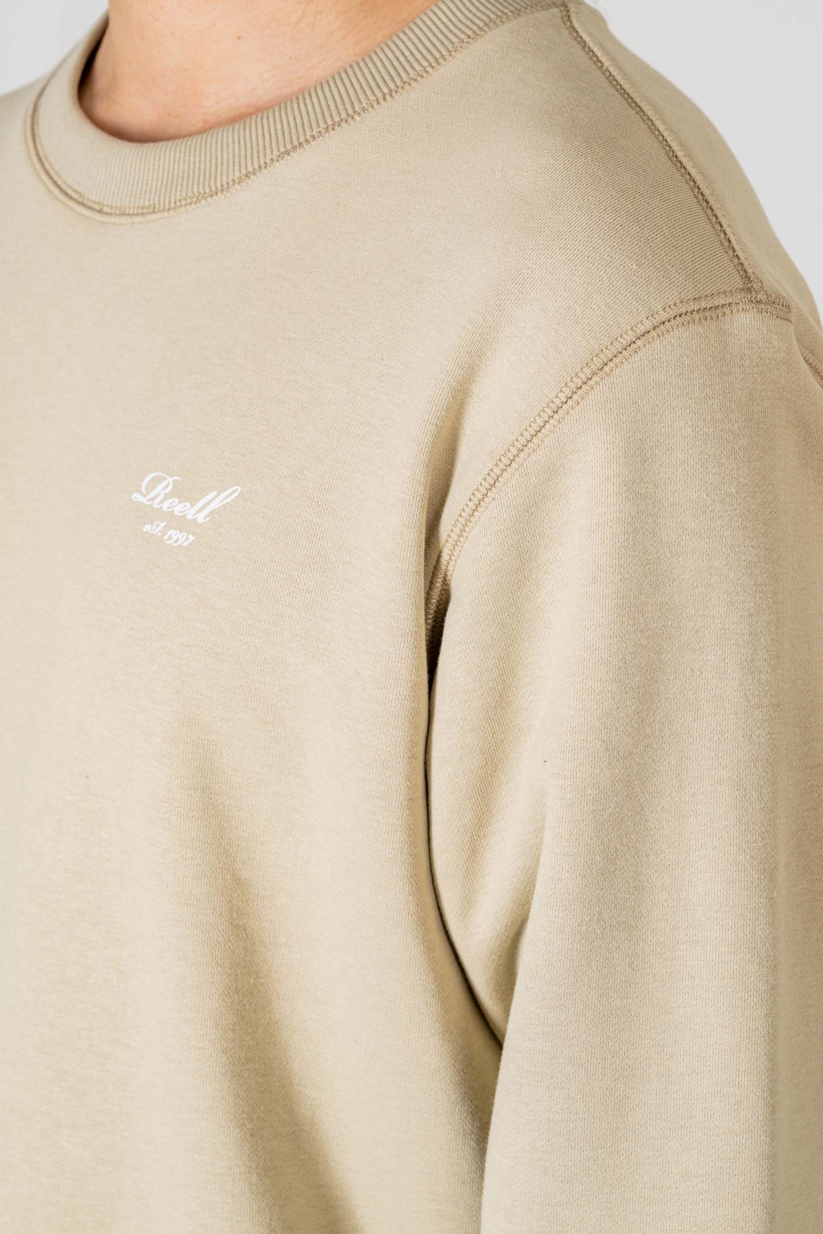Staple Terry Crewneck Foam Green