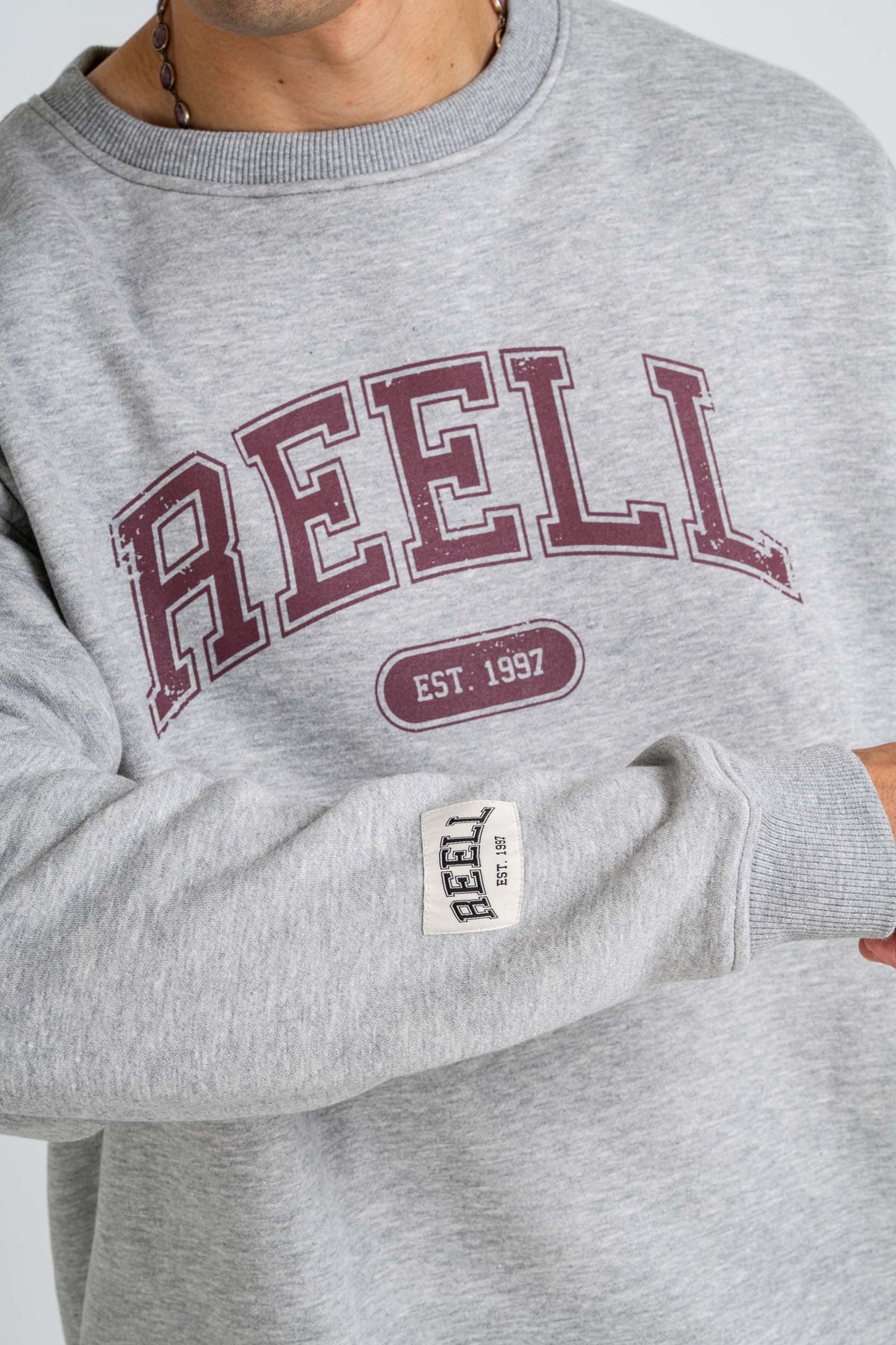 Team Crewneck Grey Melange