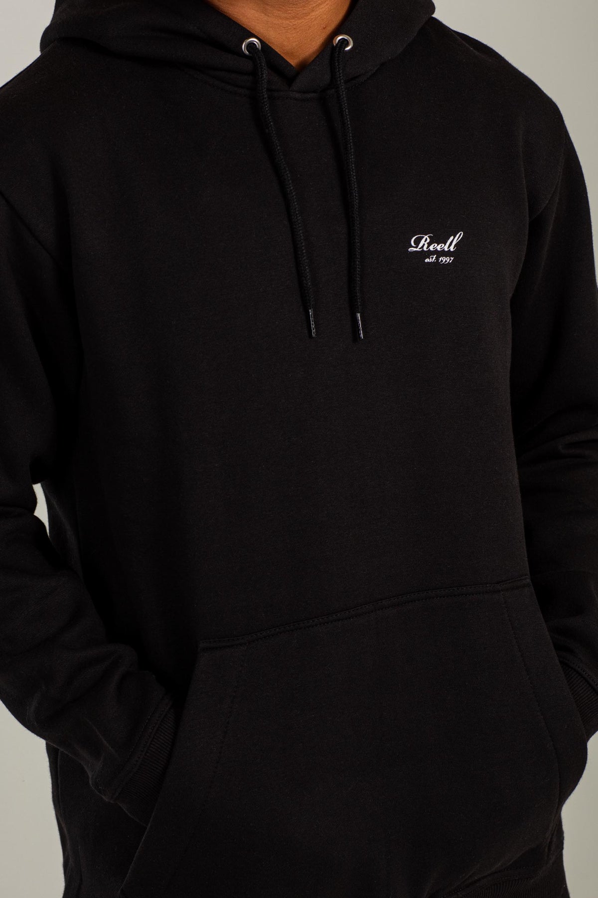 Staple Logo Hoodie Deep Black