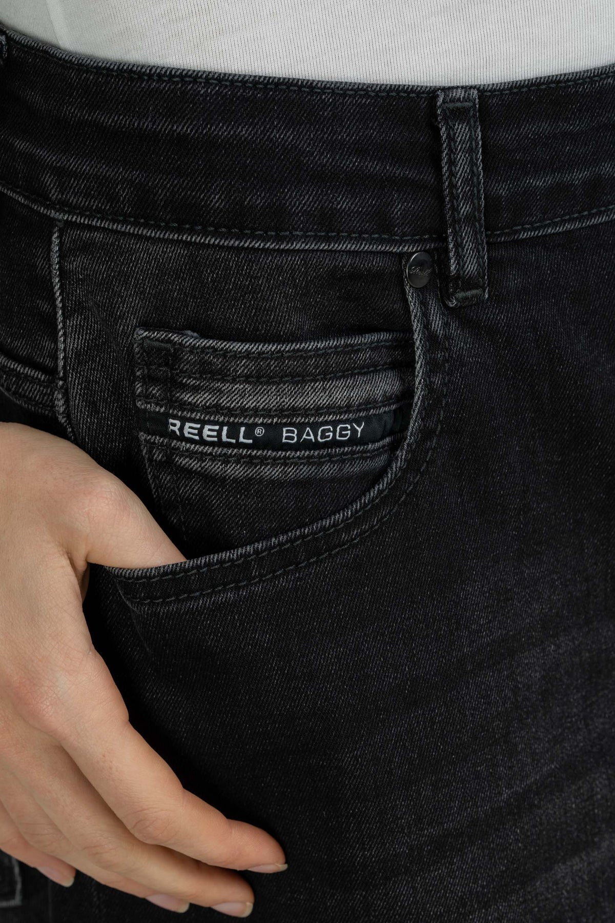 Women Chloé Baggy Black Faded