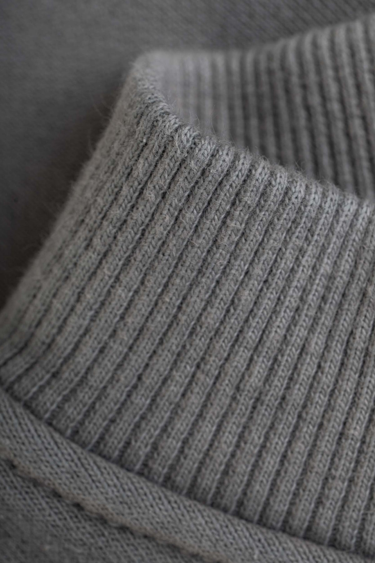 Women Crewneck Natural Green Fog