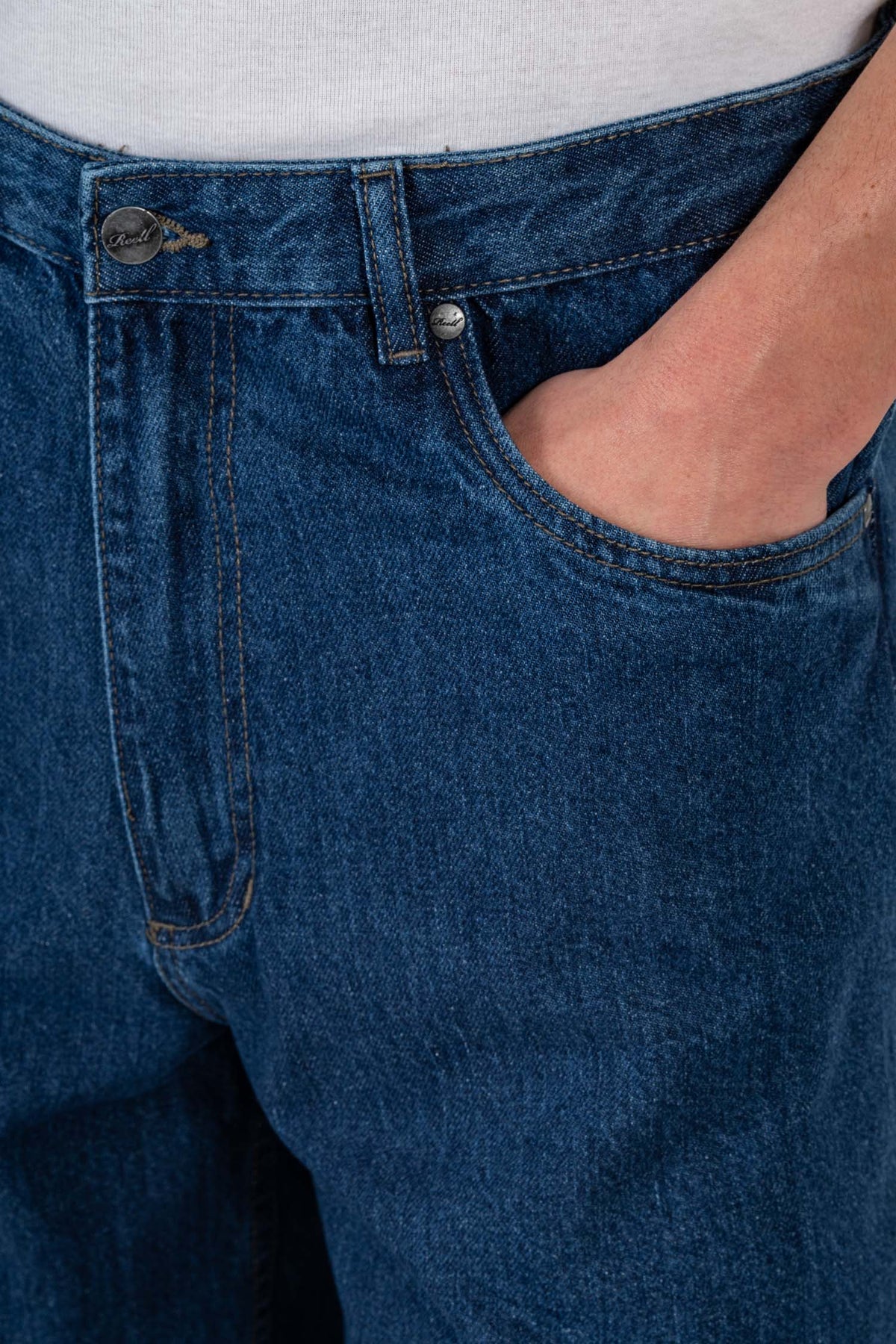 Baggy Dark Stone Wash