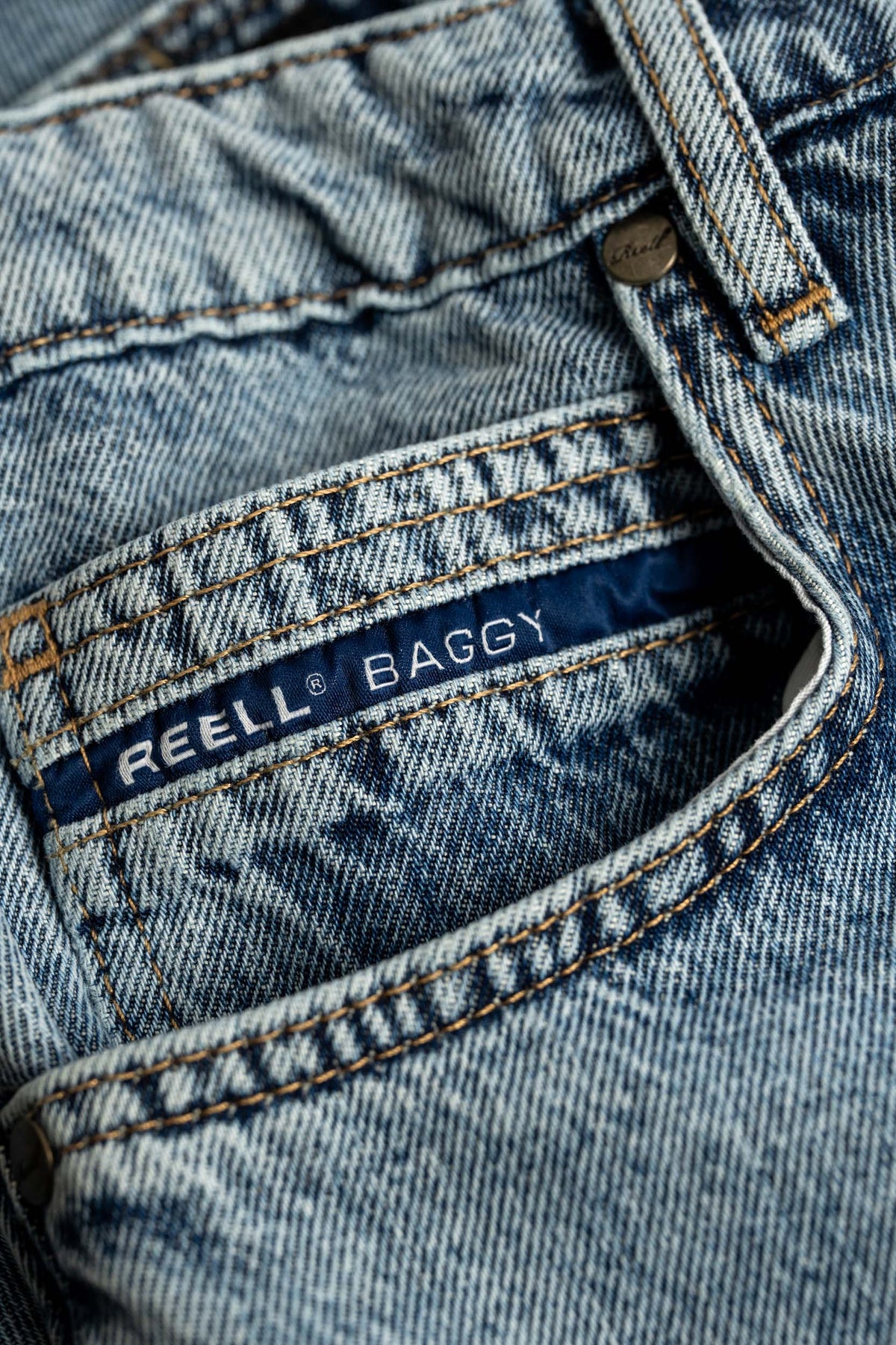 Organic Baggy Snow Wash