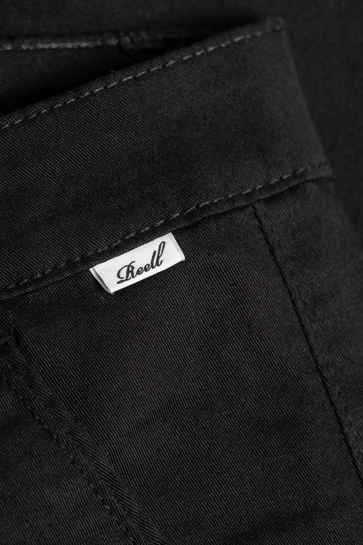 Flex Tapered Chino Black