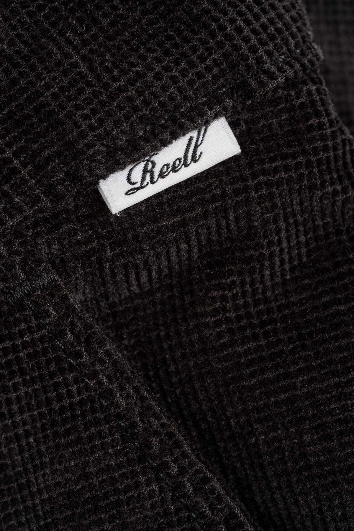 Regular Flex Chino Deep Black Square Cord