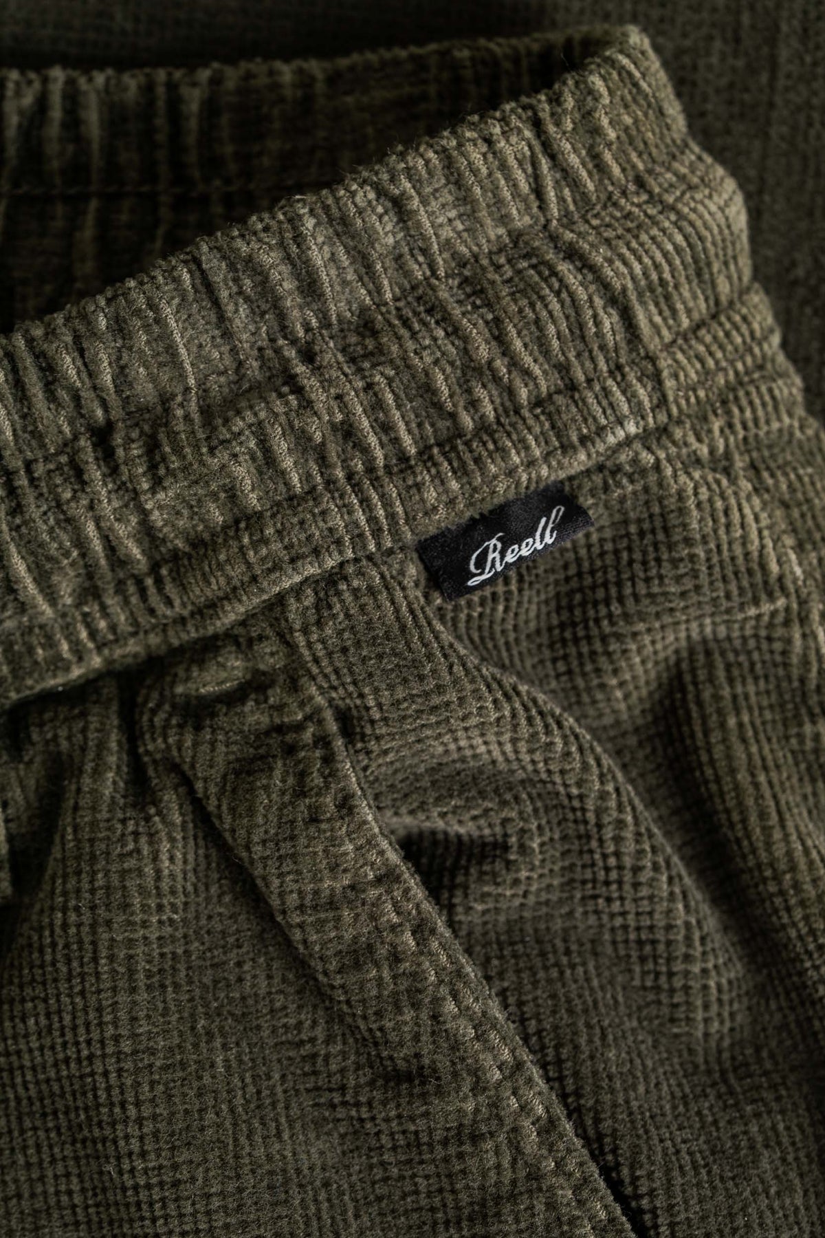 Reflex Loose Chino Olive Square Cord