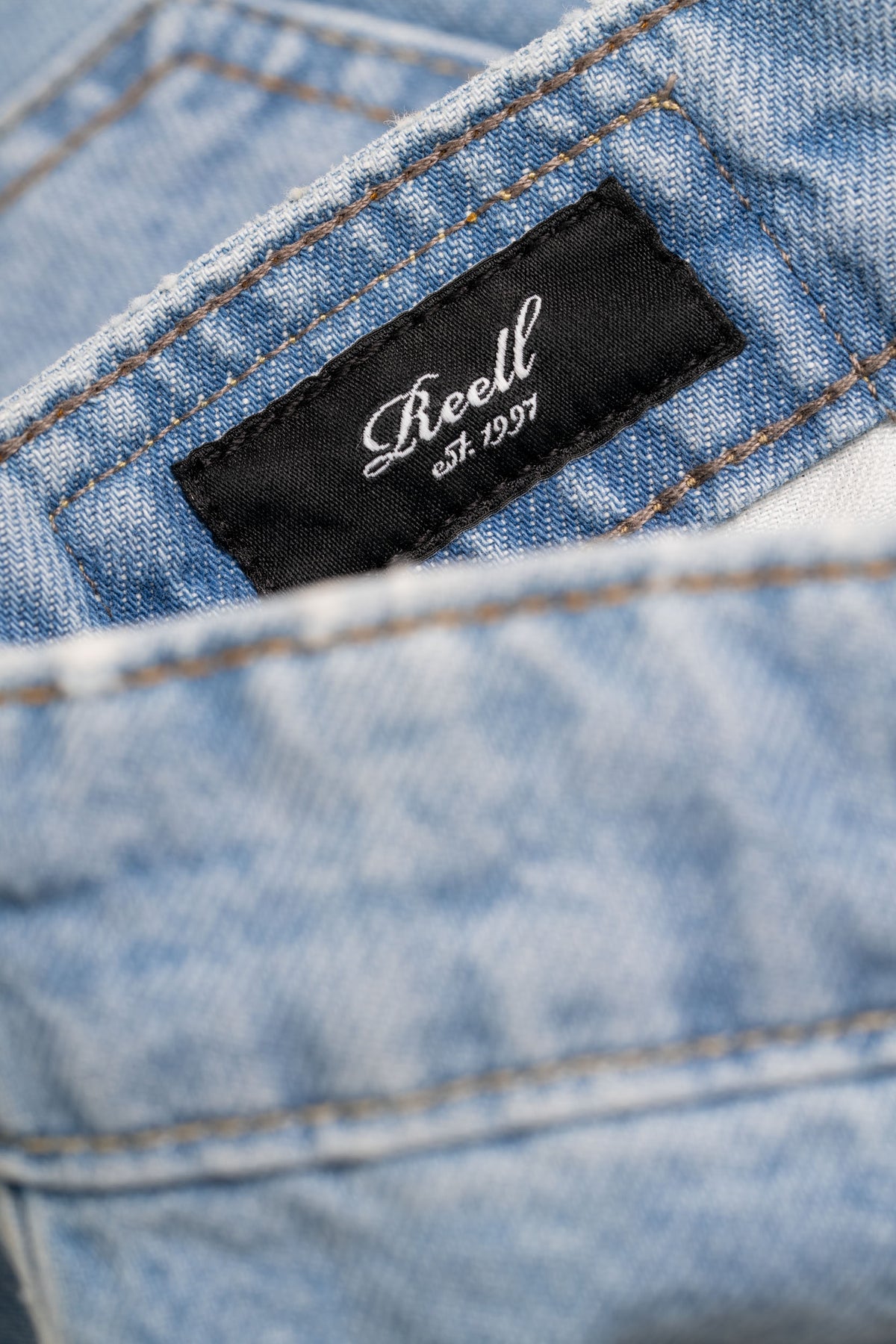 Solid Short Light Blue