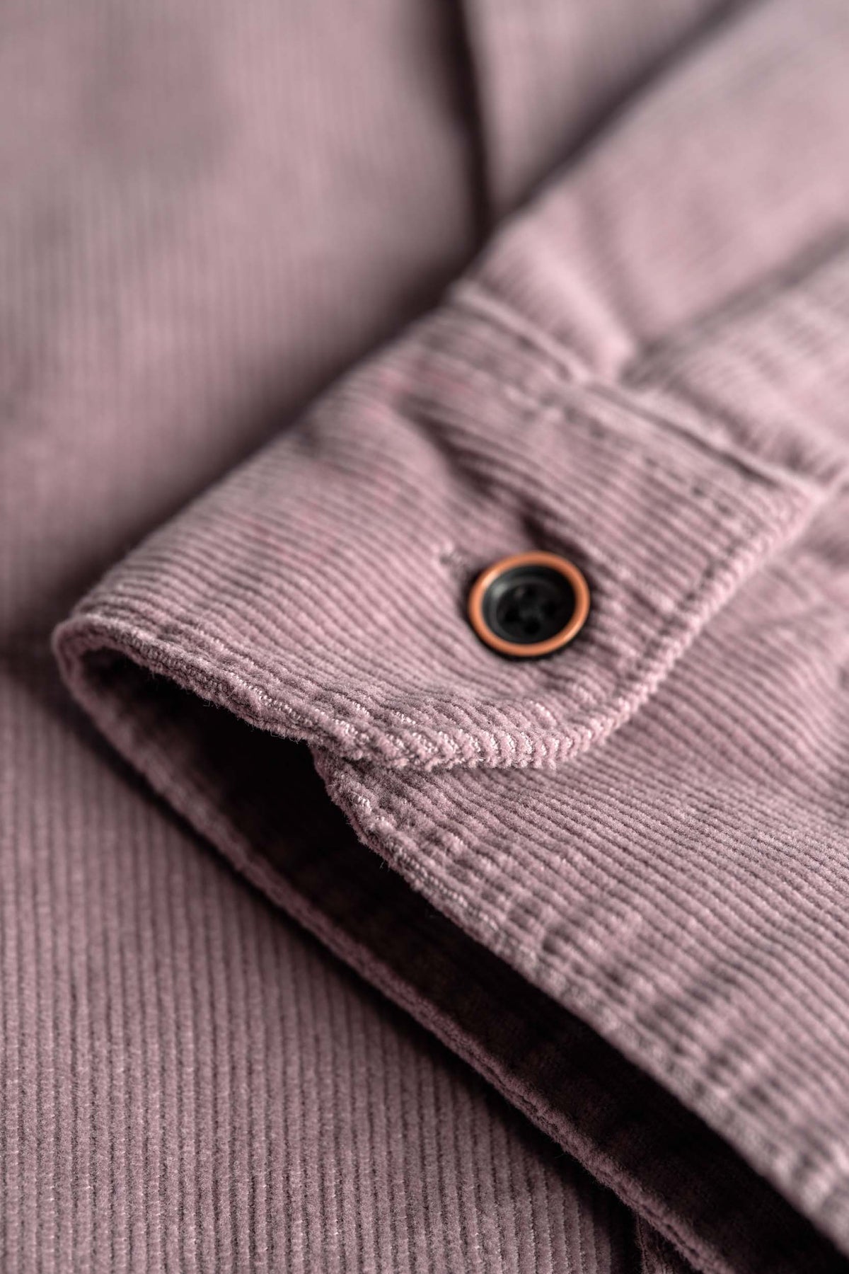 Dual Cord Shirt Grey Purple