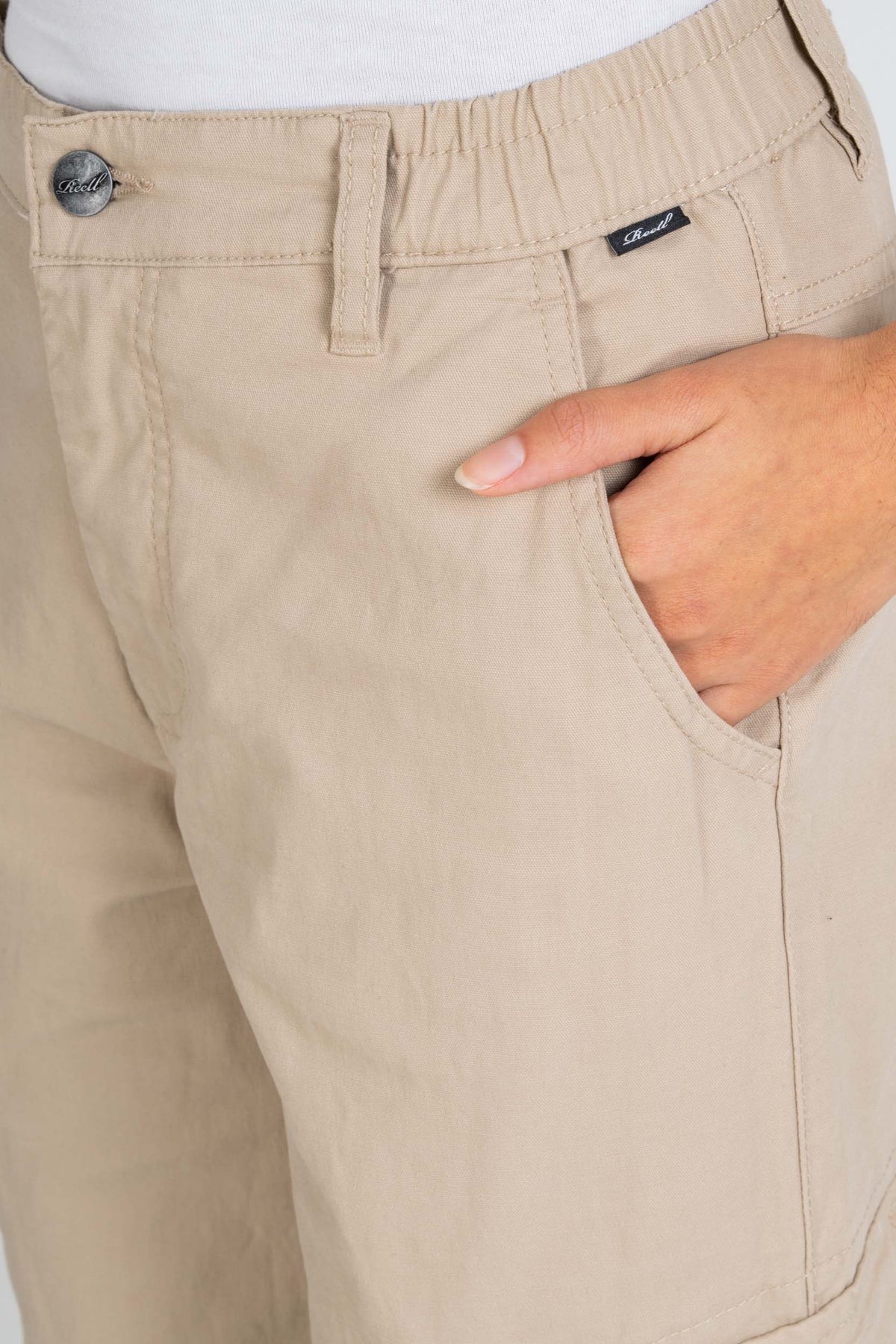 Women Marusha Cargo Beige Canvas