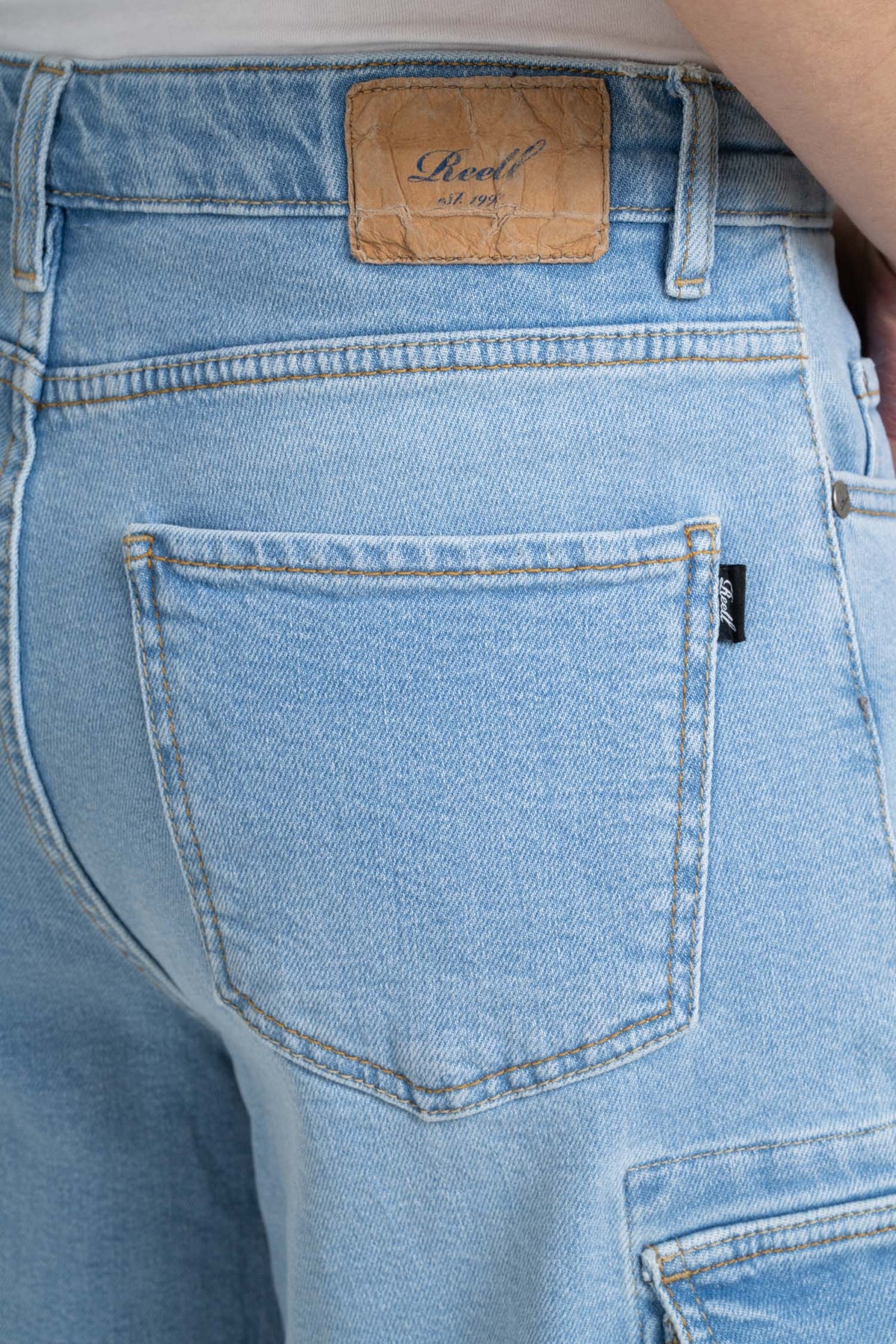 Women Olivia Short Light Blue Stone