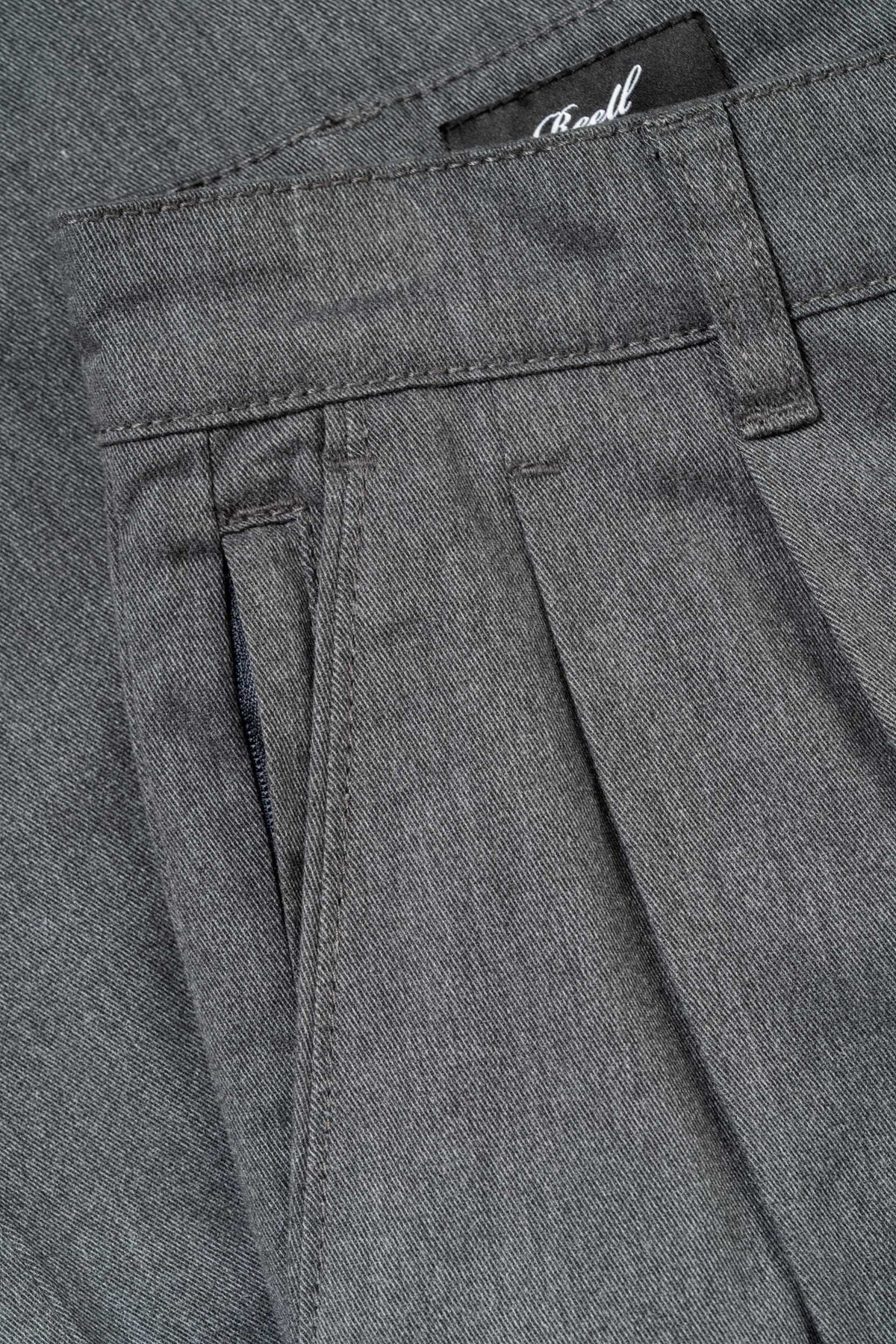 Bowie Chino Mid Grey Cottonwool