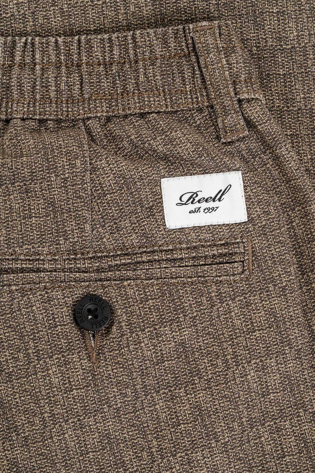 Reflex Loose Chino Mono Check