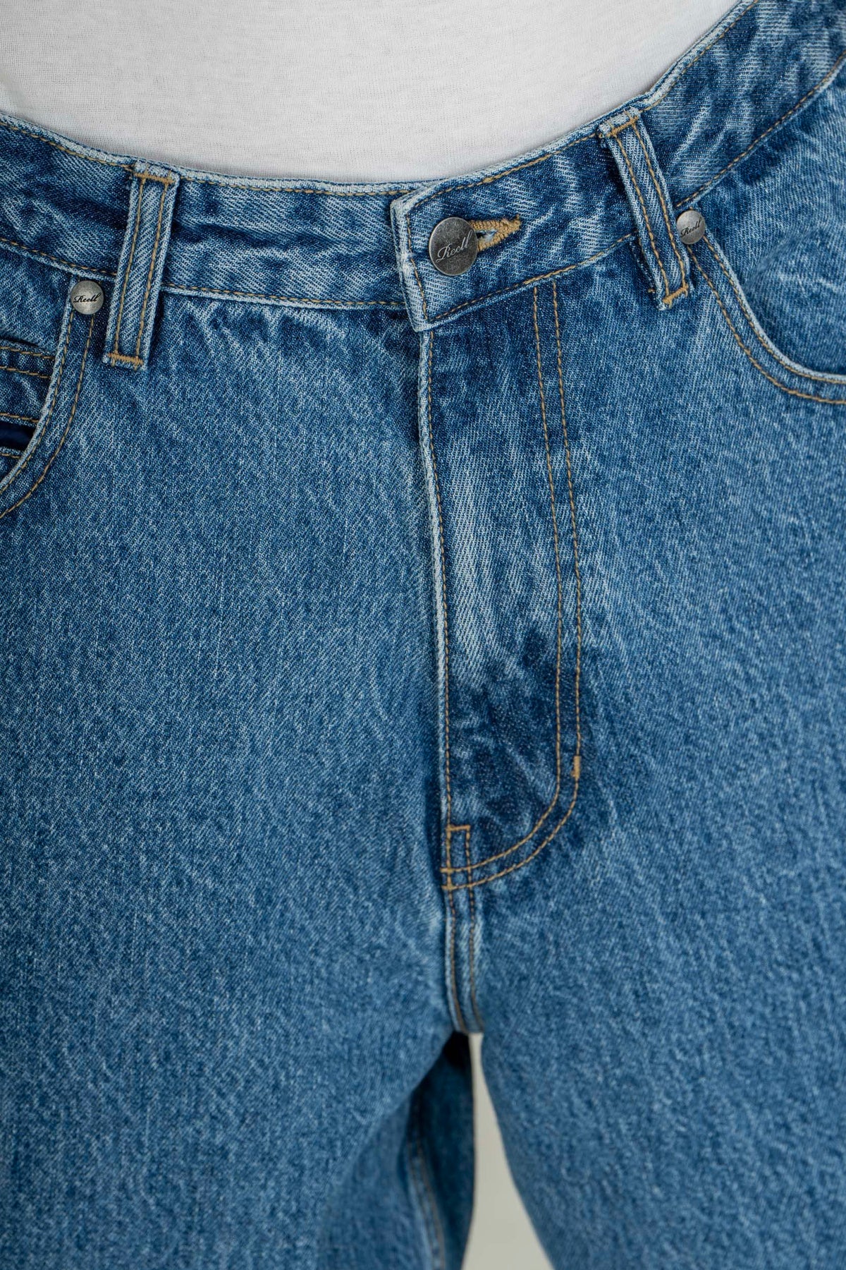 Organic Baggy Vintage Smoke Blue