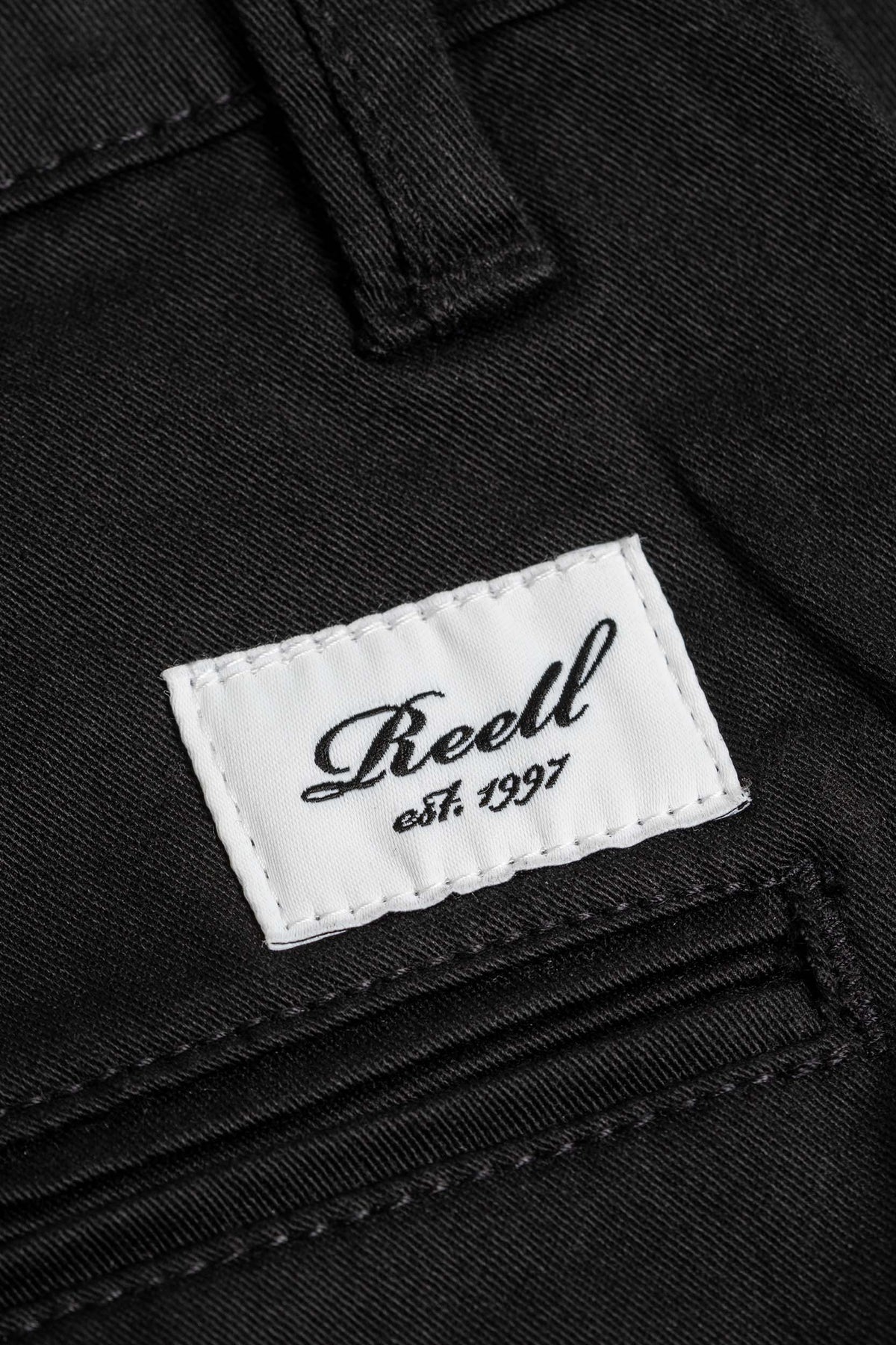 Flex Tapered Chino Black