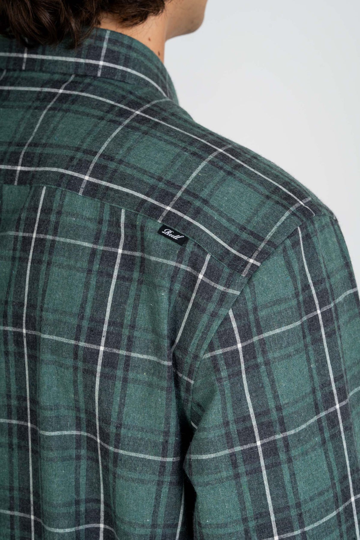Alvar Check Shirt Green/Black/White