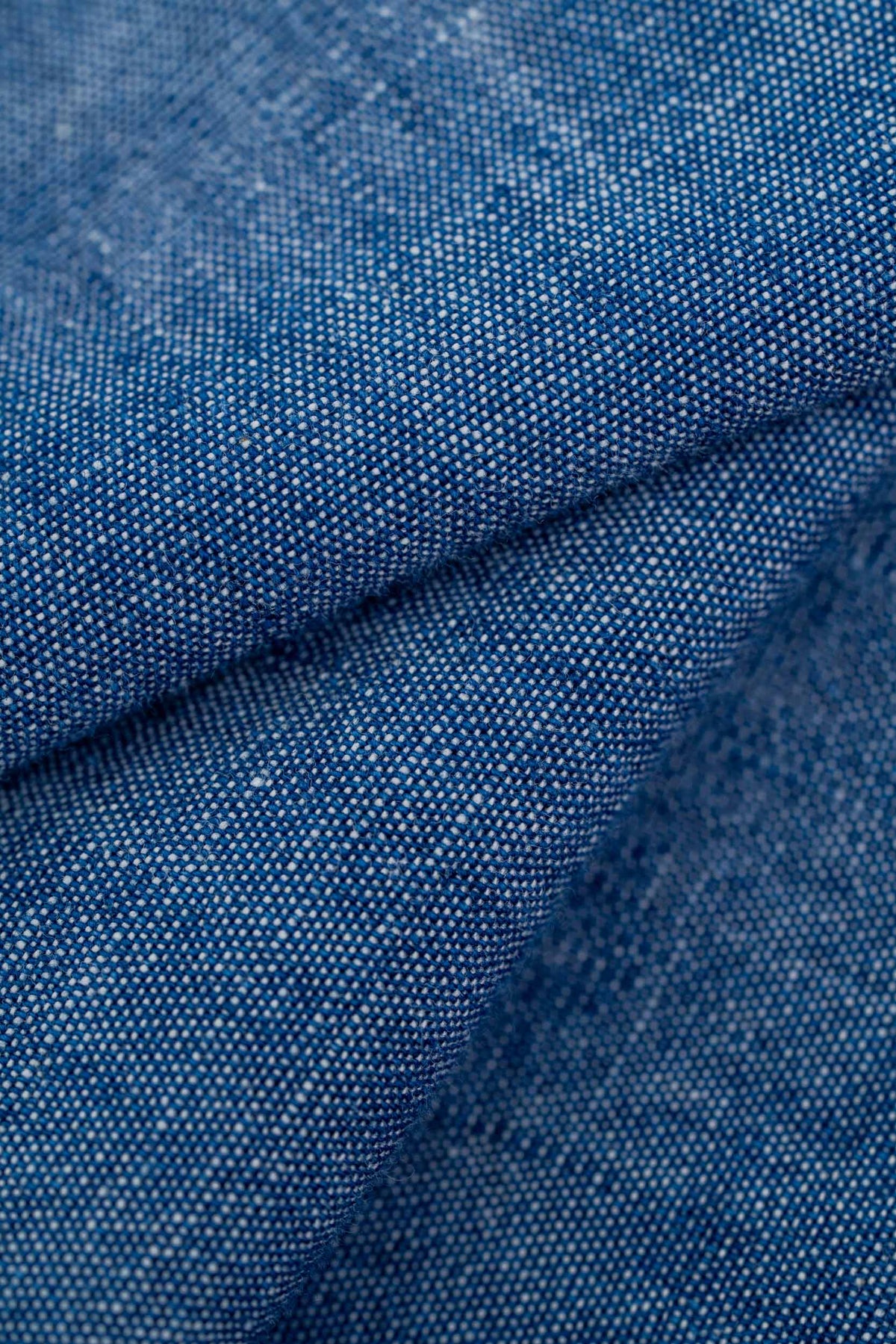 Western Shirt Mid Blue Wash