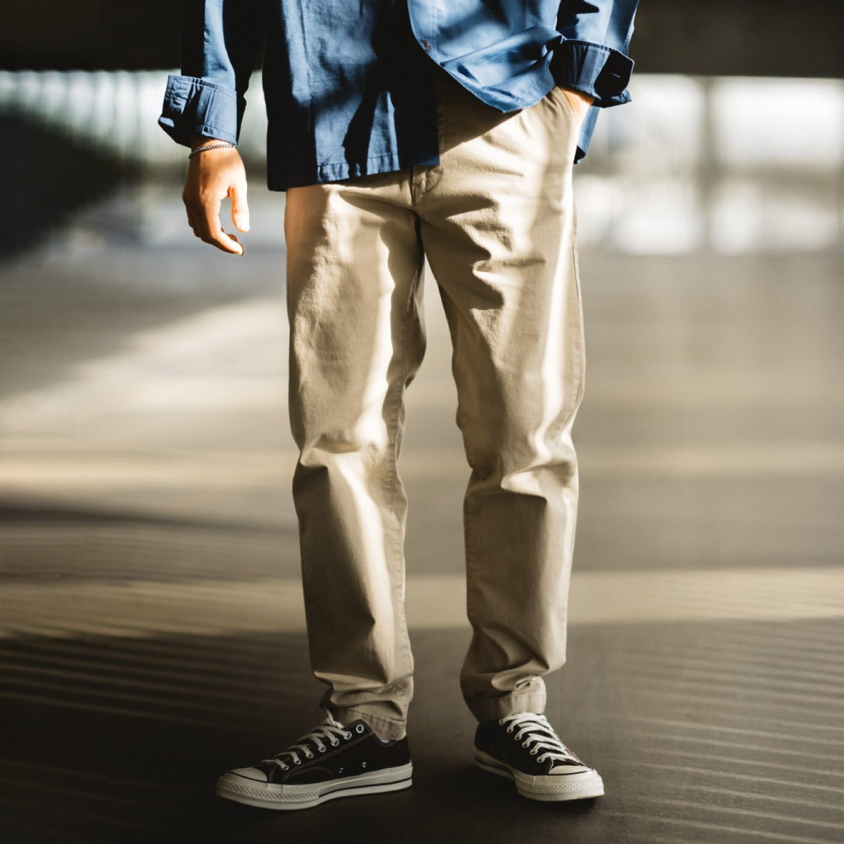 Straight Organic Chino (Pulse) Sand