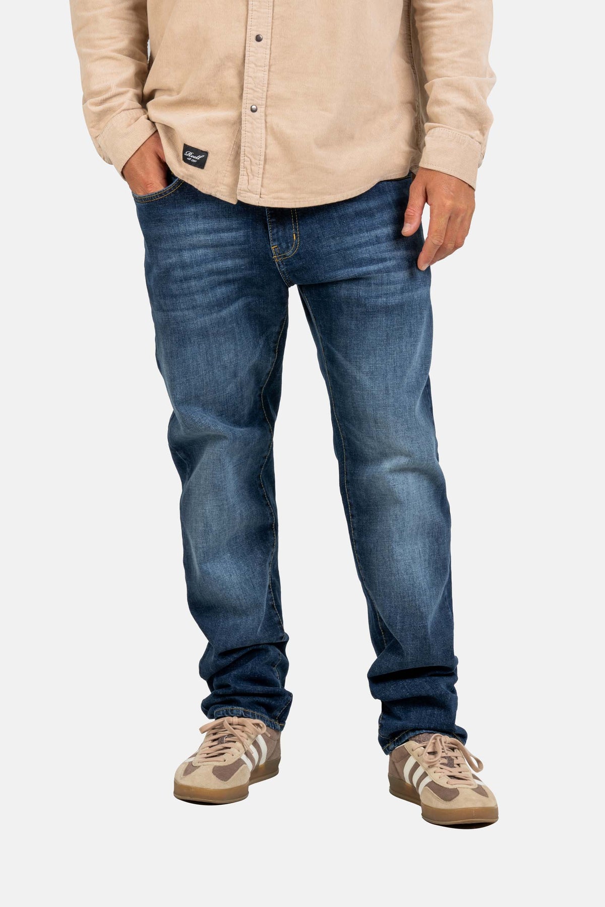 Barfly Blue Worn Wash