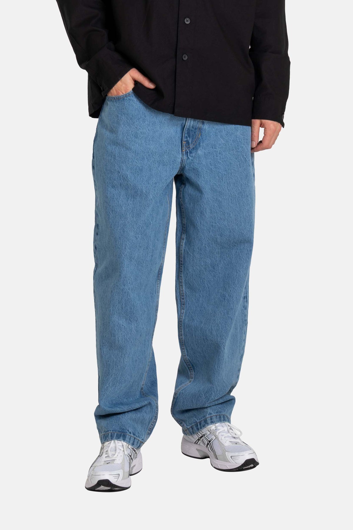 Organic Baggy Vintage Light Blue