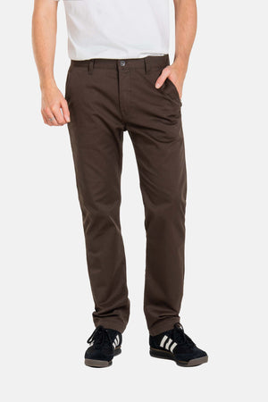 Metro Flex Chino Chocolate Brown