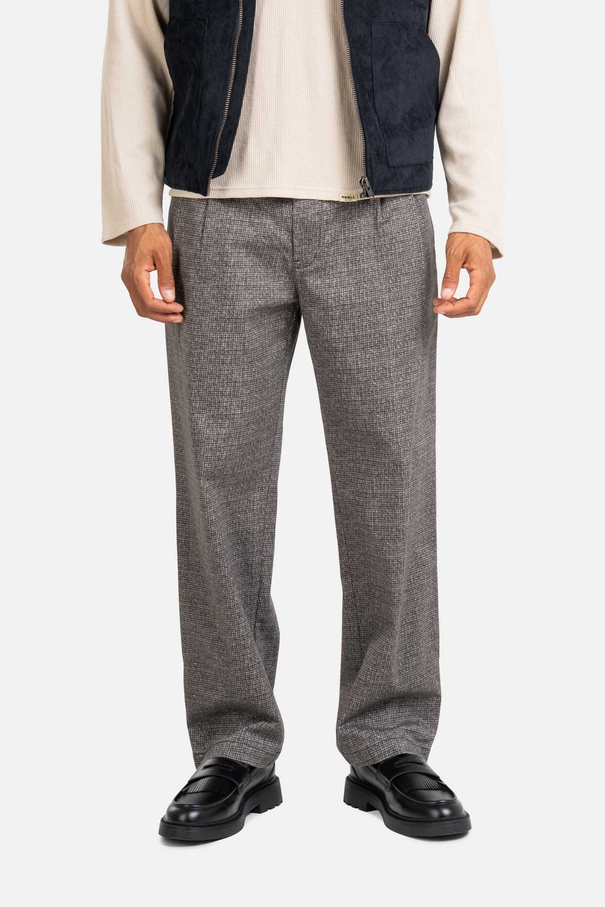 Bowie Chino Stone Check