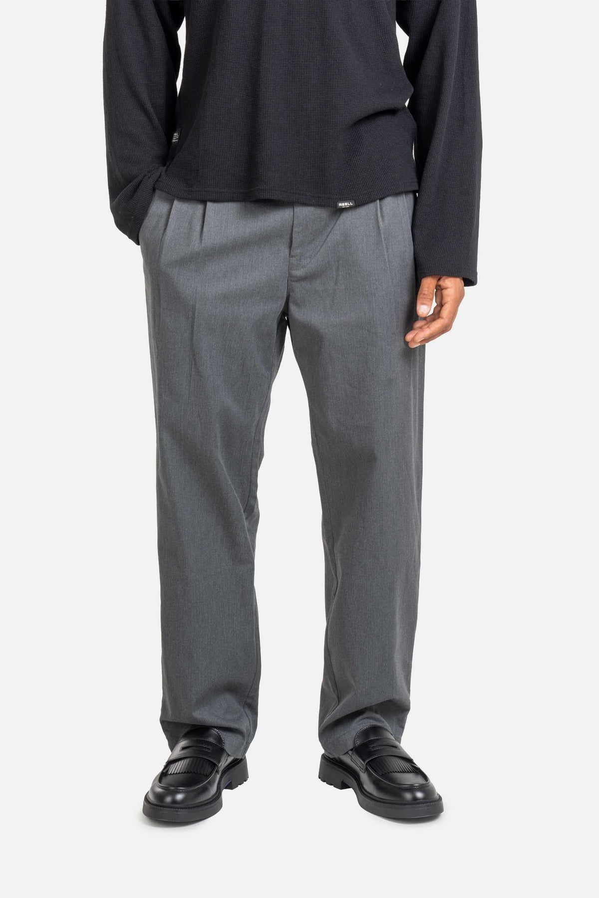 Bowie Chino Mid Grey Cottonwool
