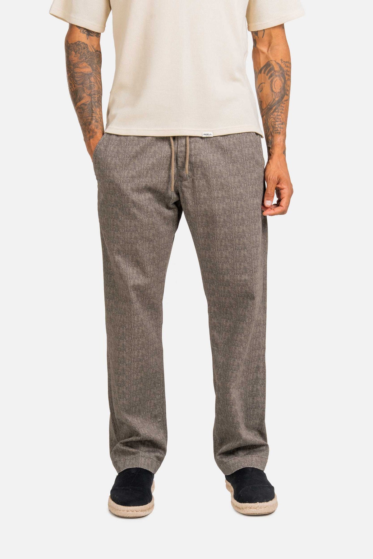Reflex Loose Chino Mono Check