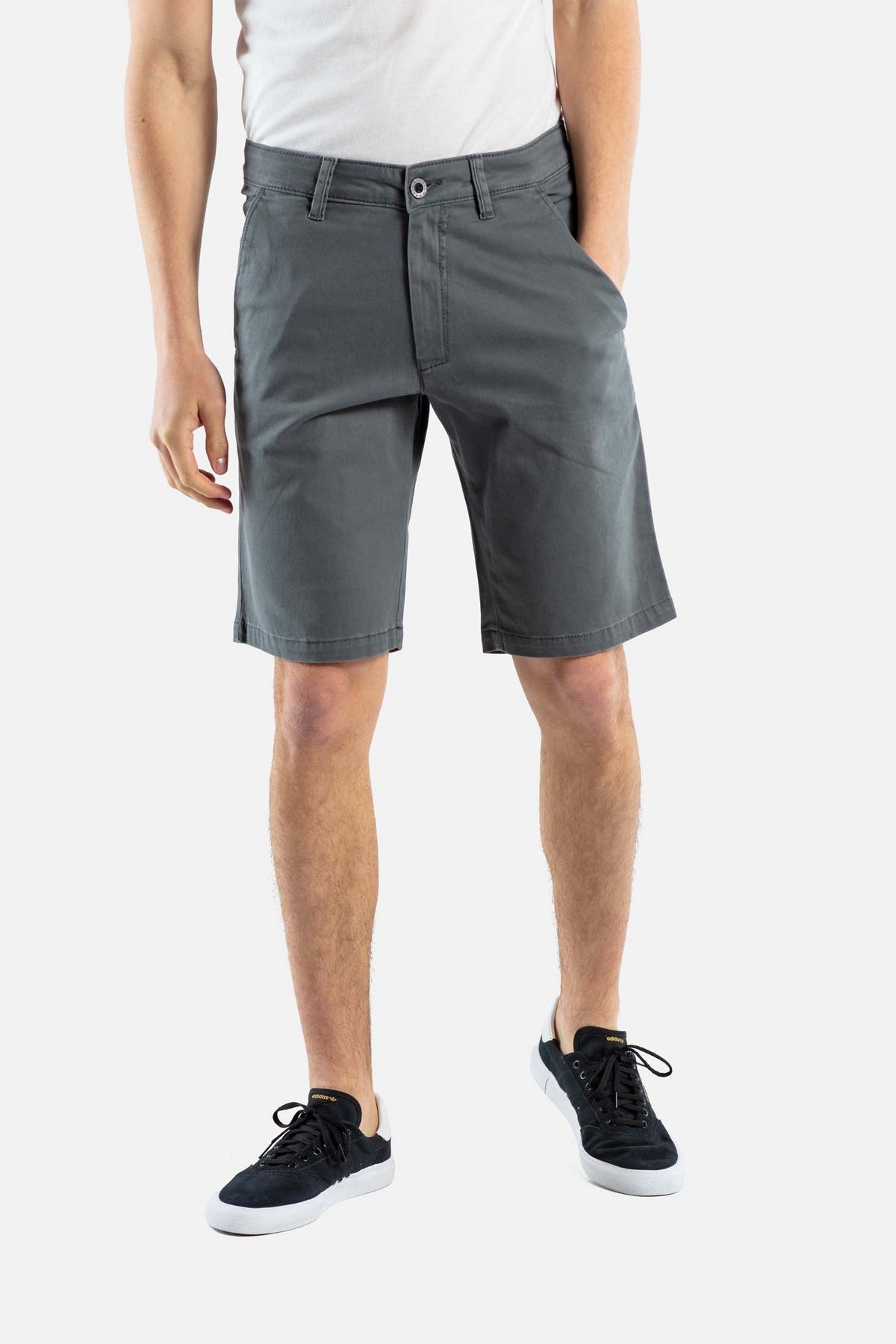 Flex Grip Chino Short Graphite Grey