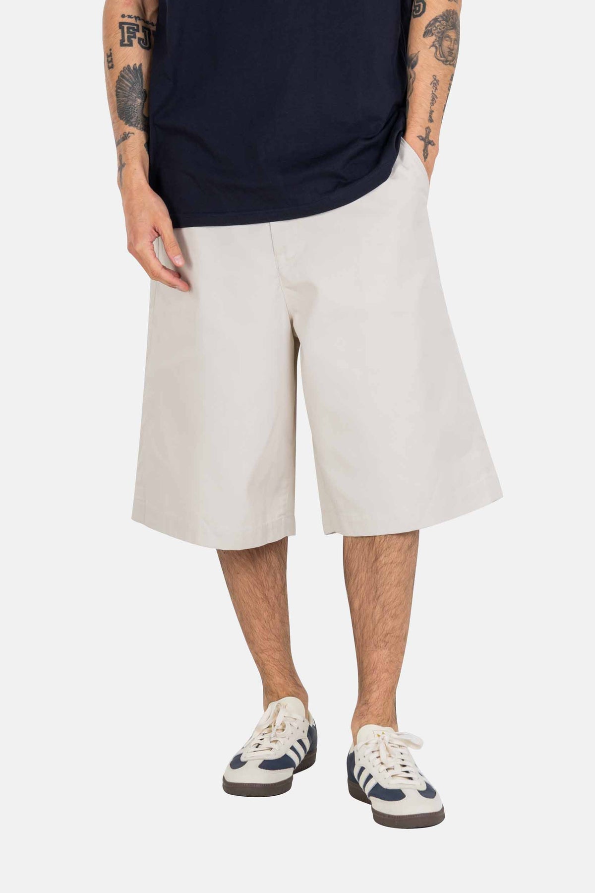 Loose Chino Short PC Oatmeal